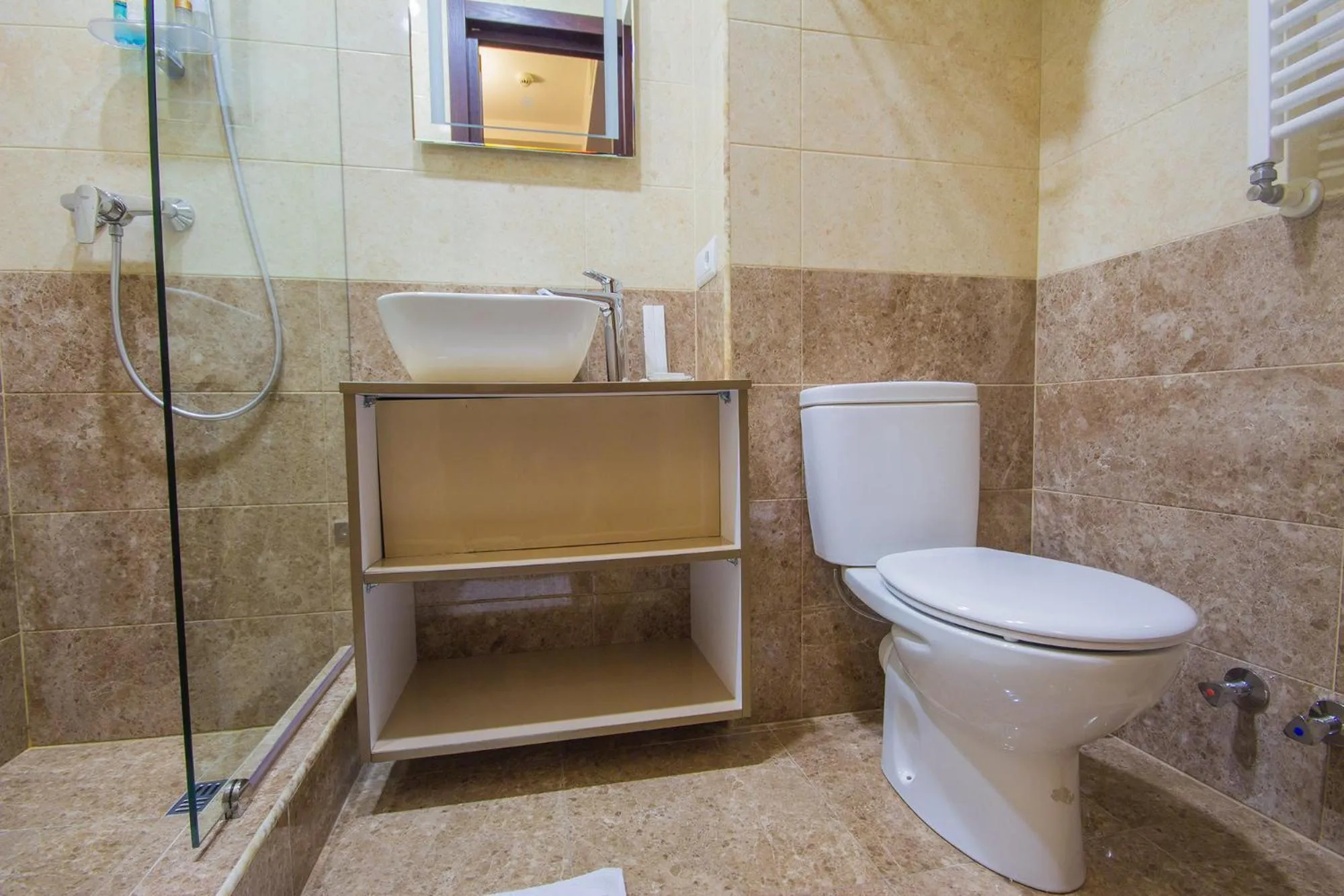 Shower in Marionn Hotel