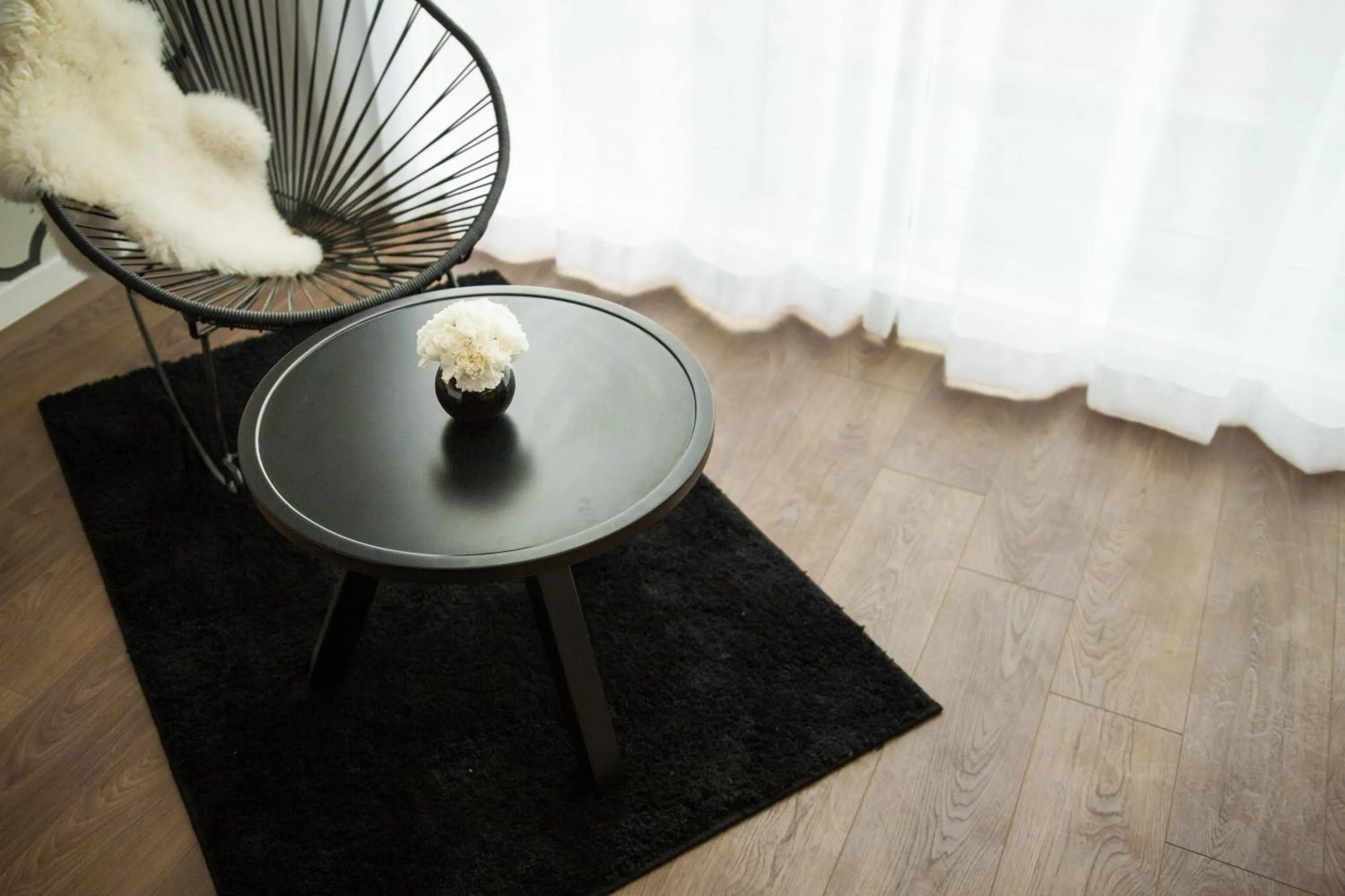 Seating area in CasaSur Palermo Hotel