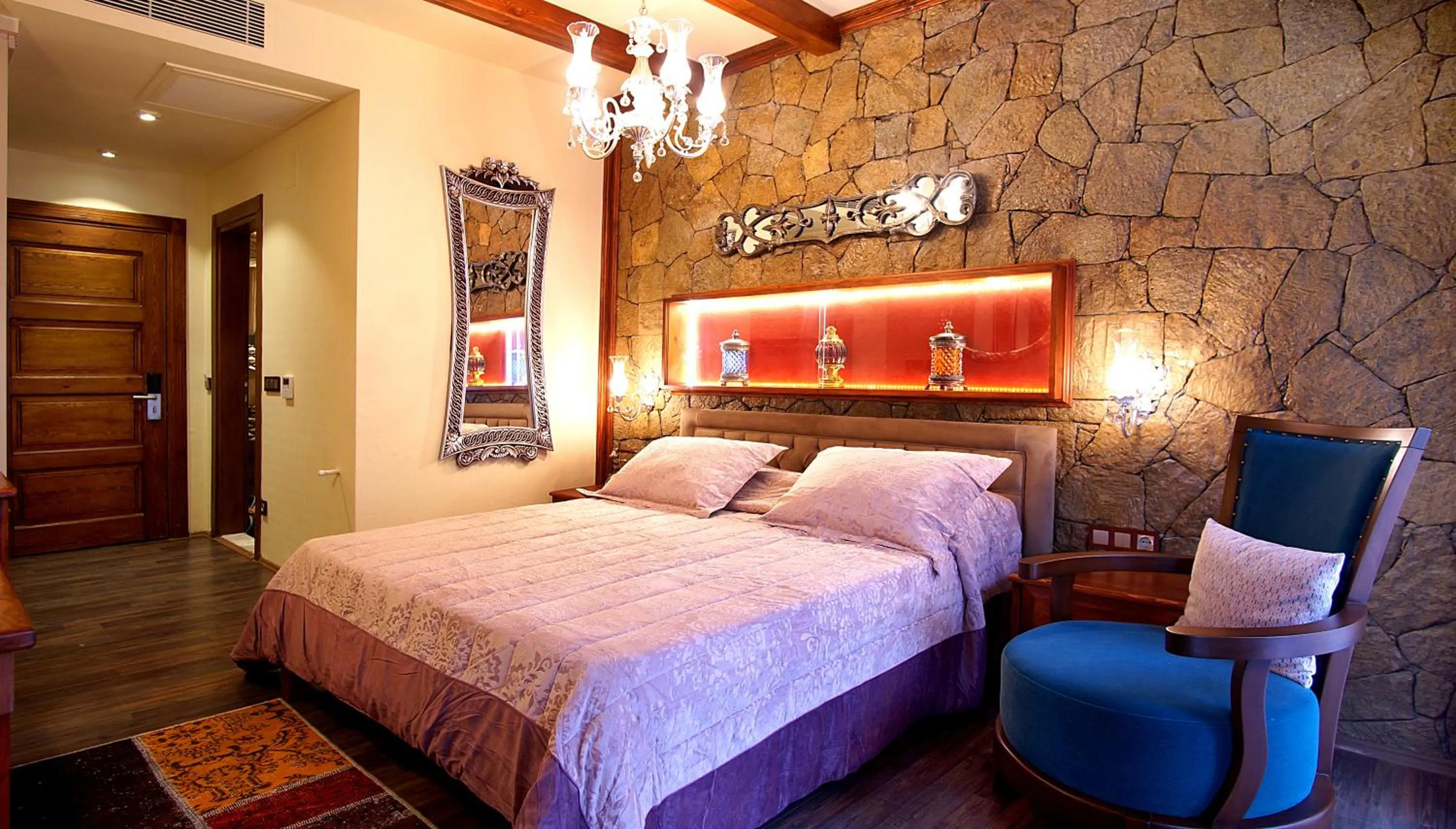 Bed in Kazdaglari Karye Müze Hotel