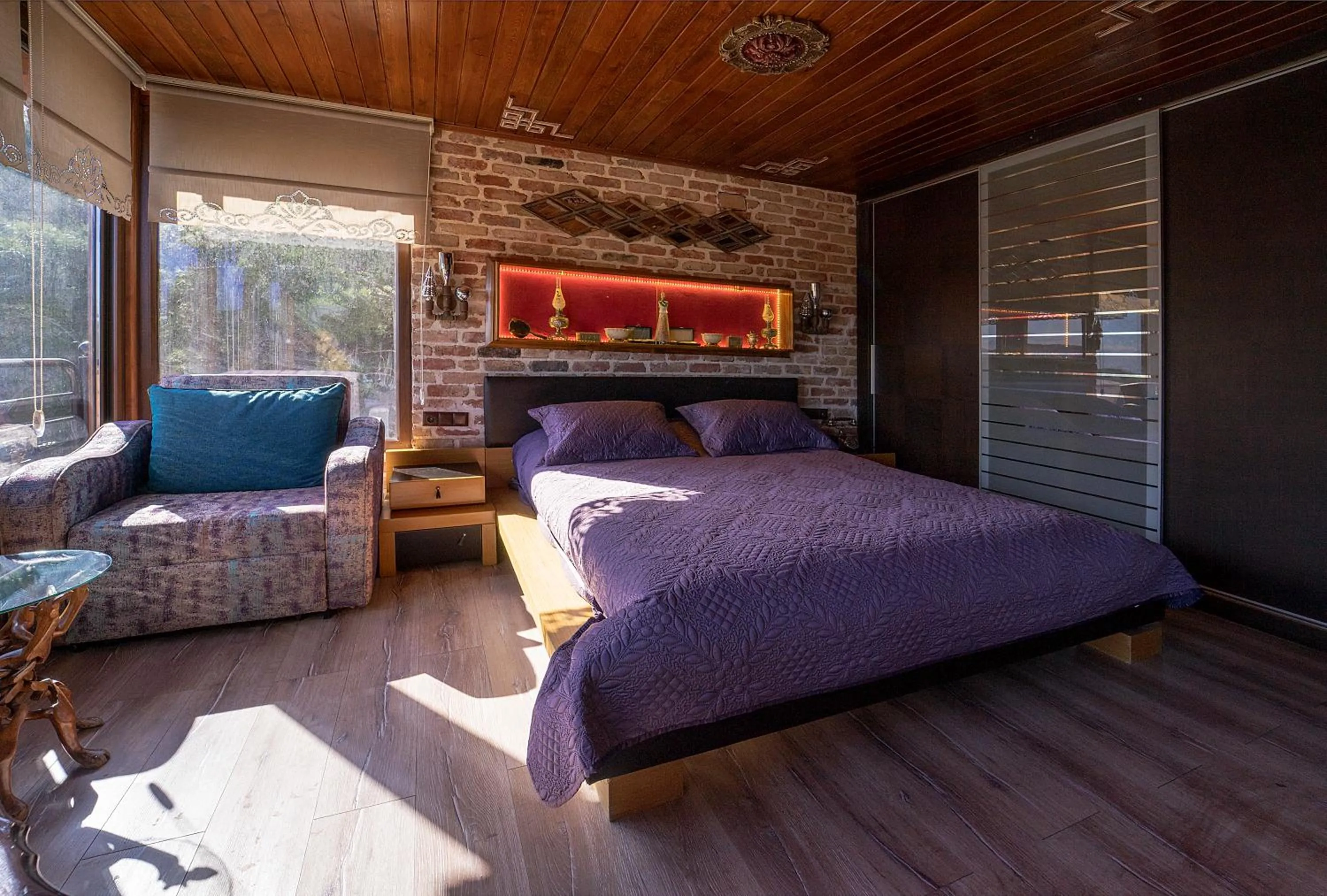 Bed in Kazdaglari Karye Müze Hotel