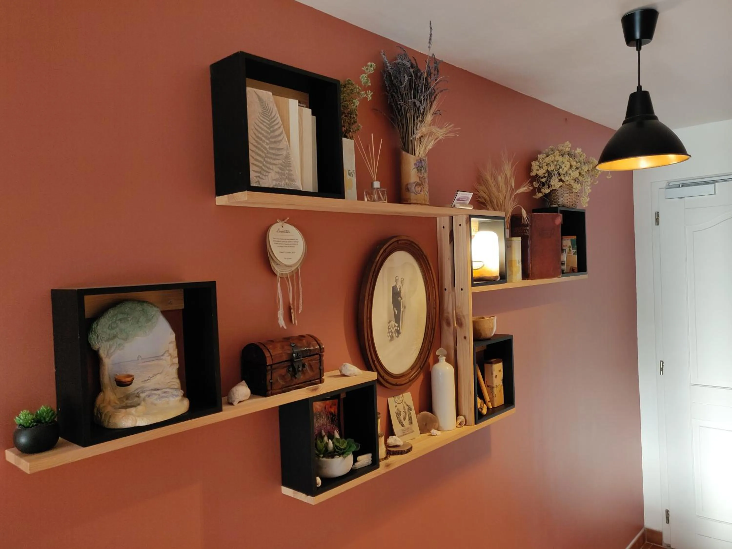 Lobby or reception in Les Terrasses de Valensole
