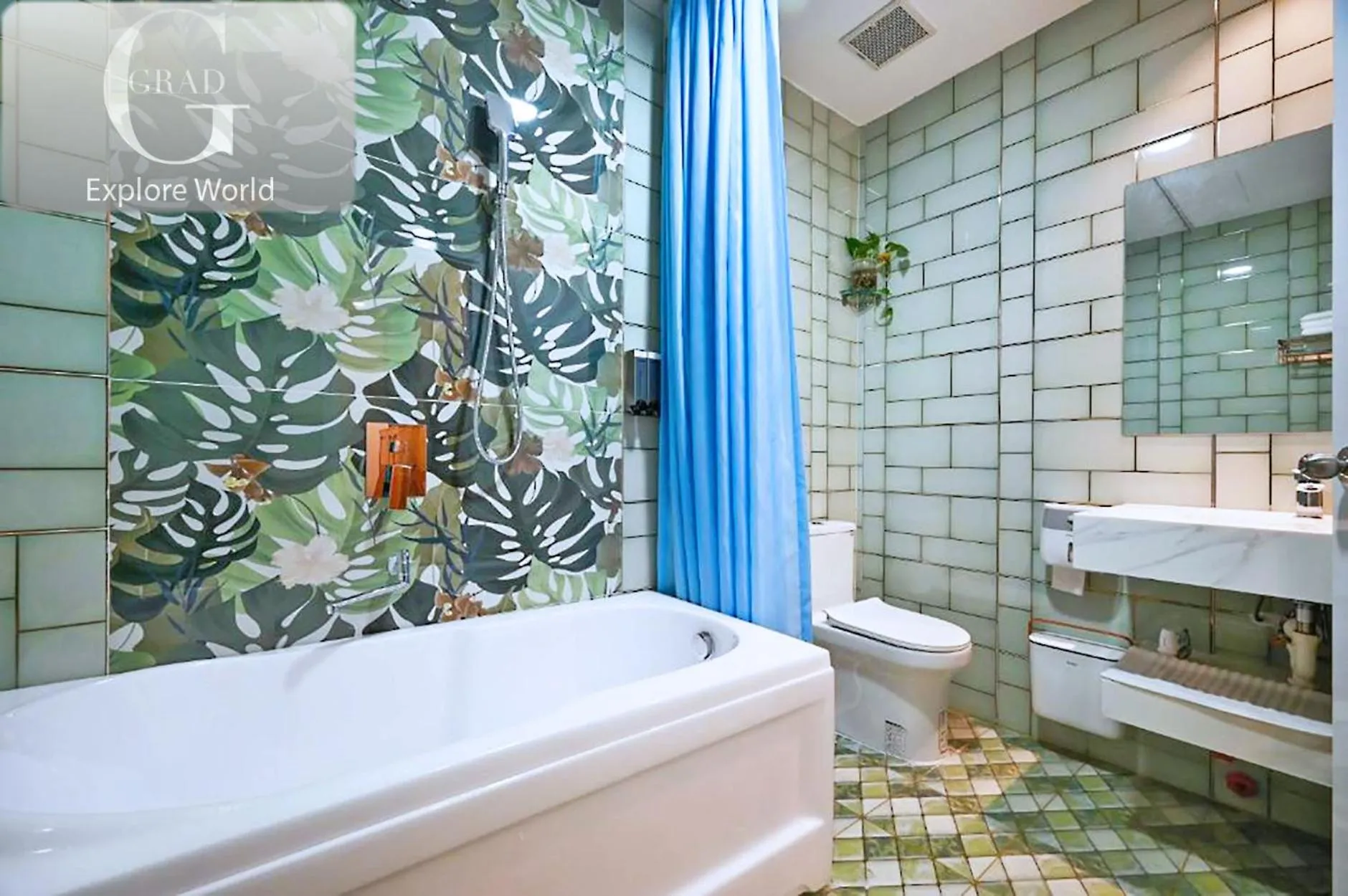 Bathroom in Ly Ly Hotel 2