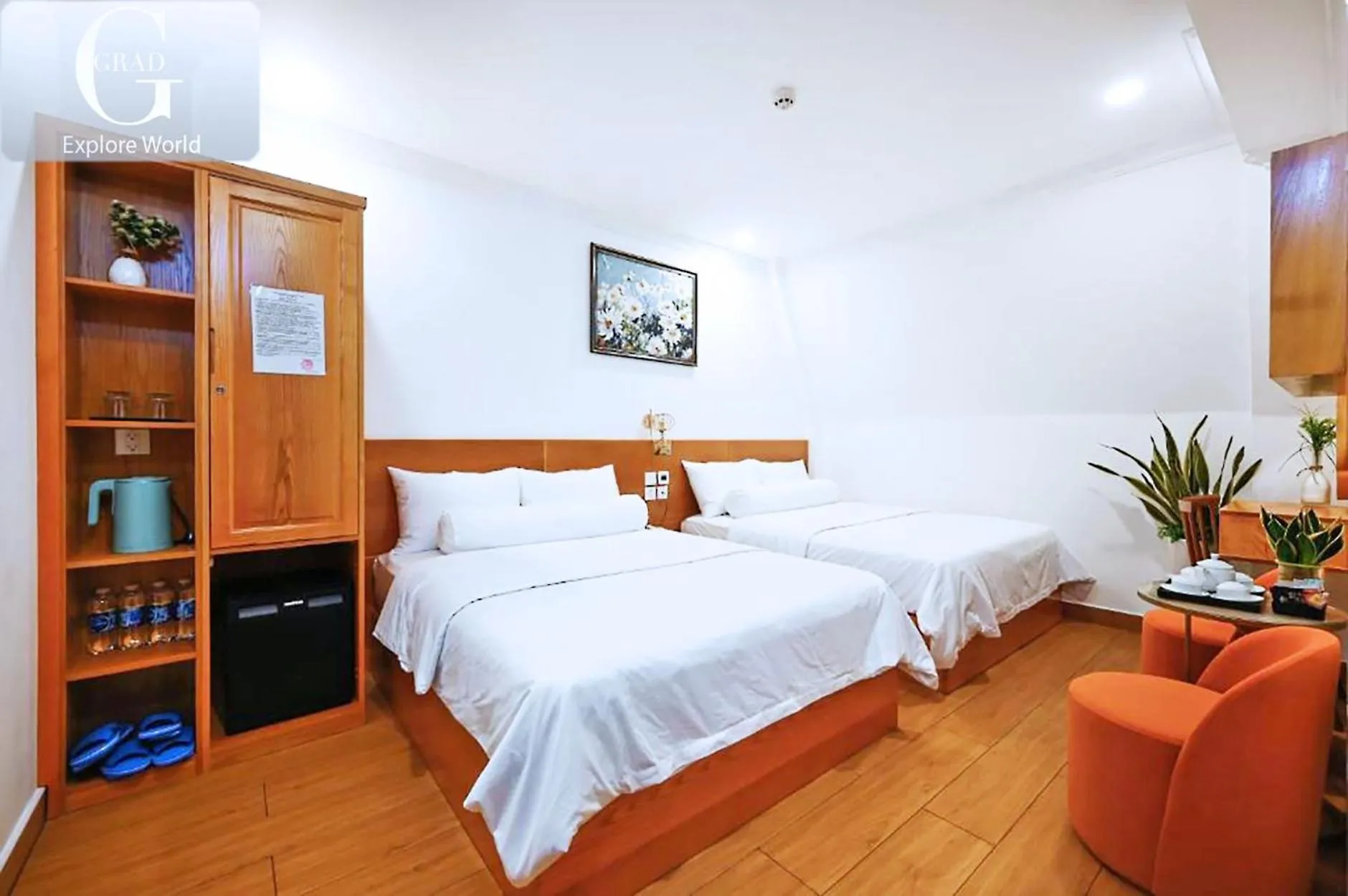 Bed in Ly Ly Hotel 2