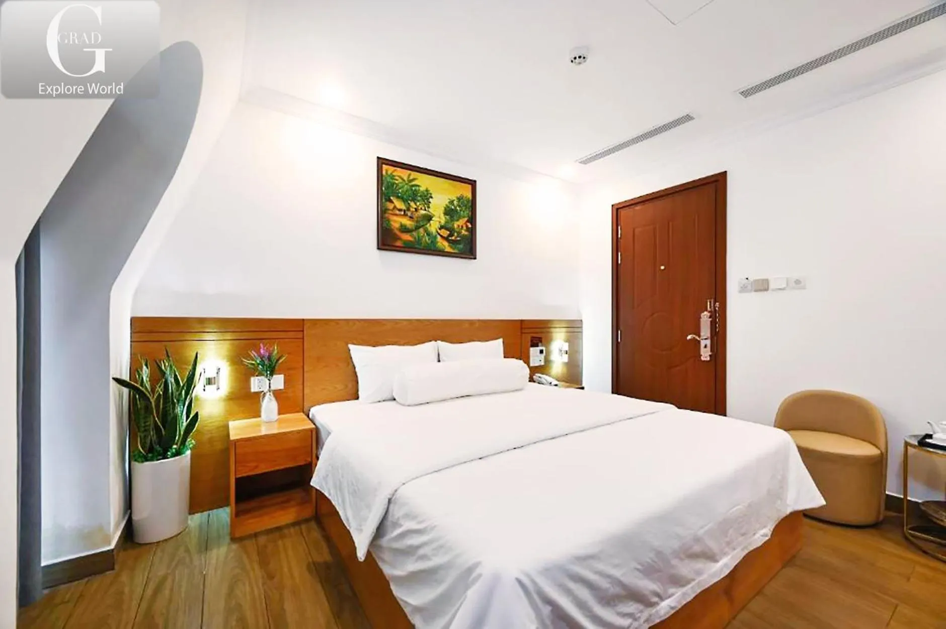 Bed in Ly Ly Hotel 2