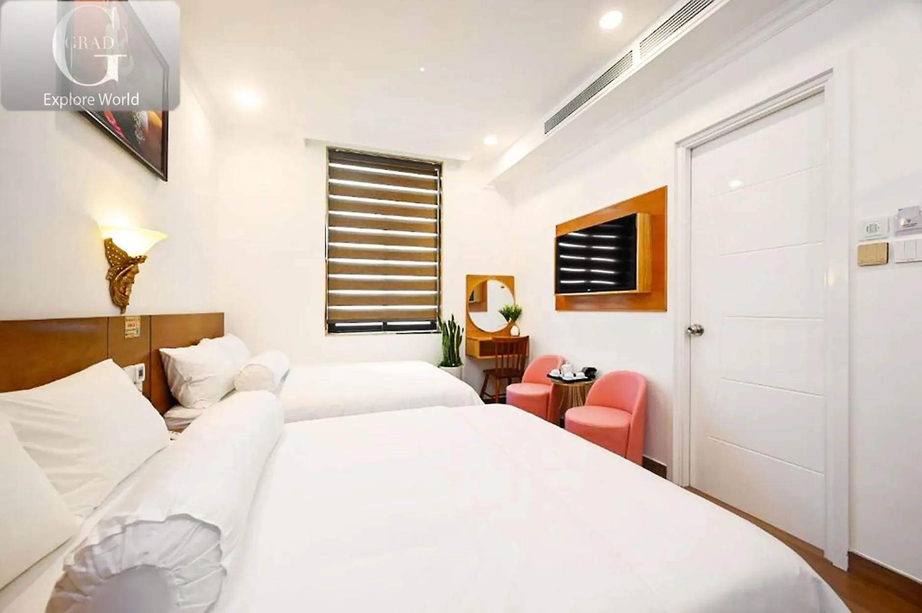 Bed in Ly Ly Hotel 2
