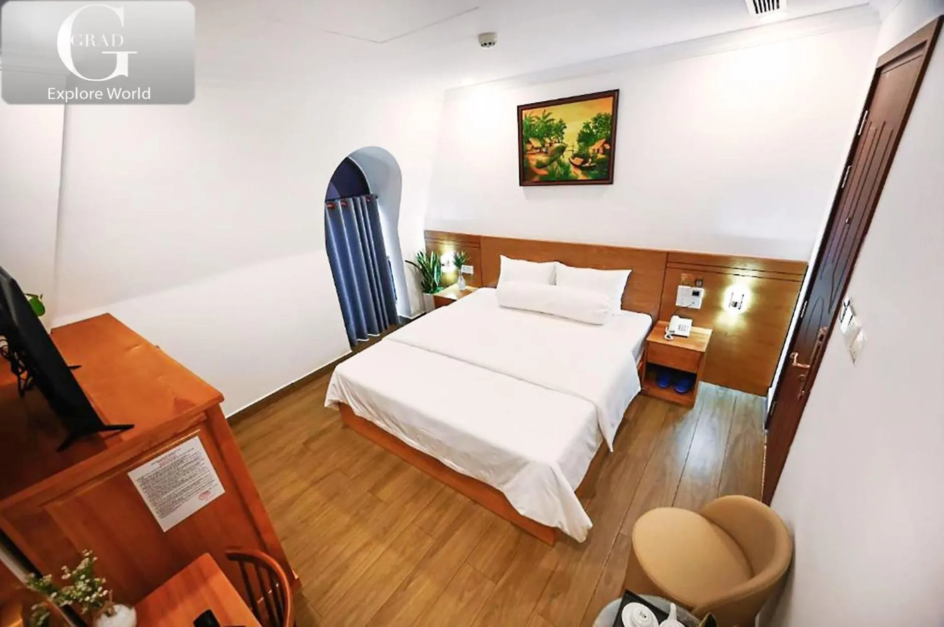 Bed in Ly Ly Hotel 2