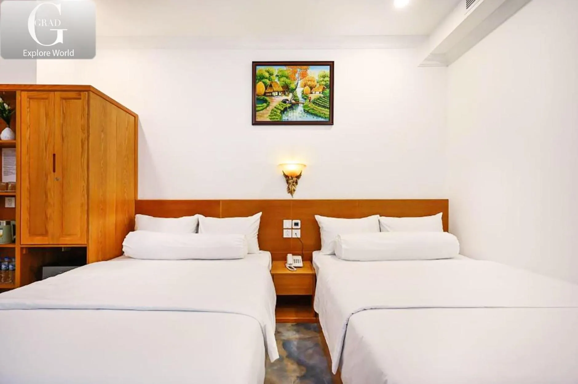 Bed in Ly Ly Hotel 2