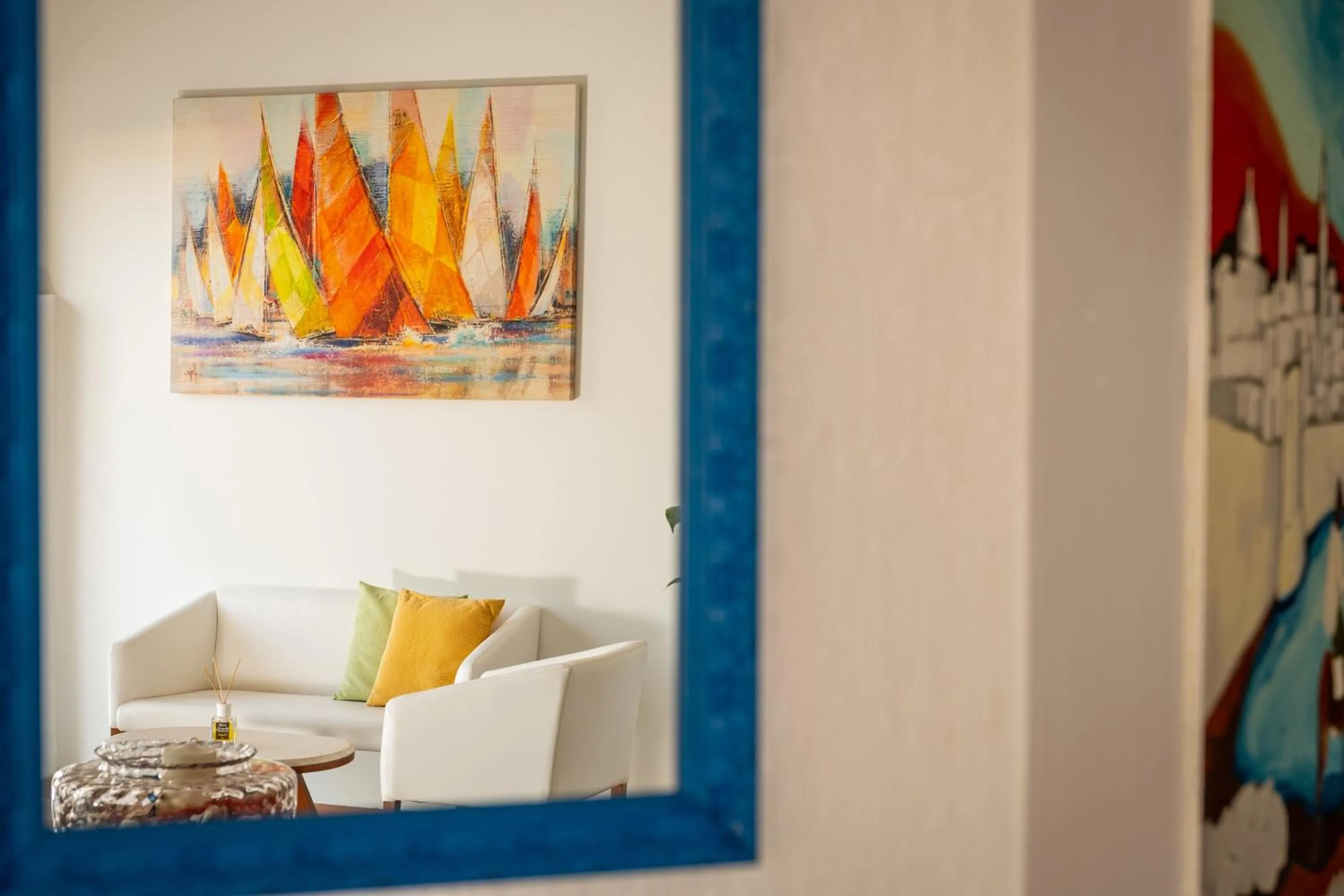 Lobby or reception in Hotel Il Gabbiano