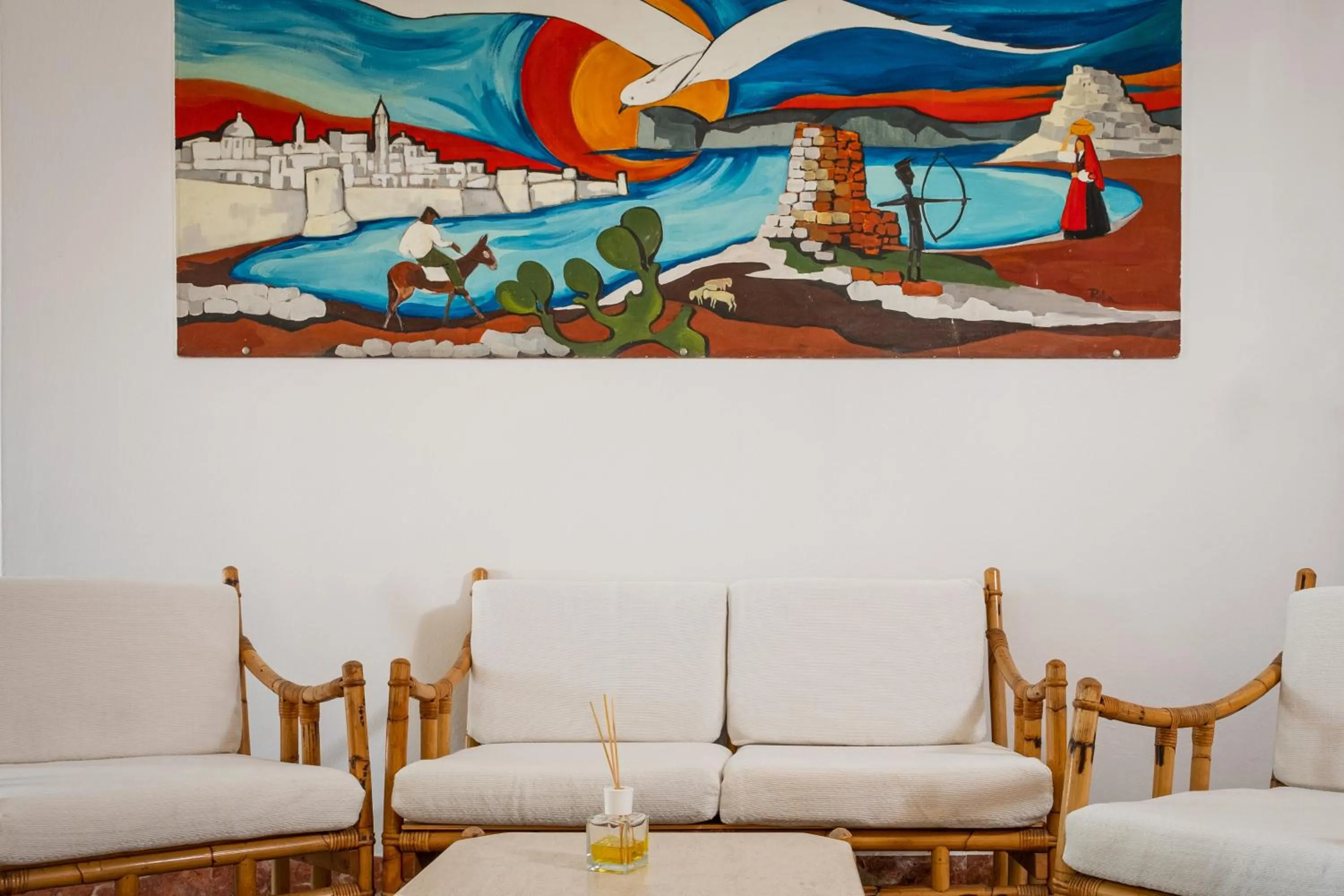 Lobby or reception in Hotel Il Gabbiano