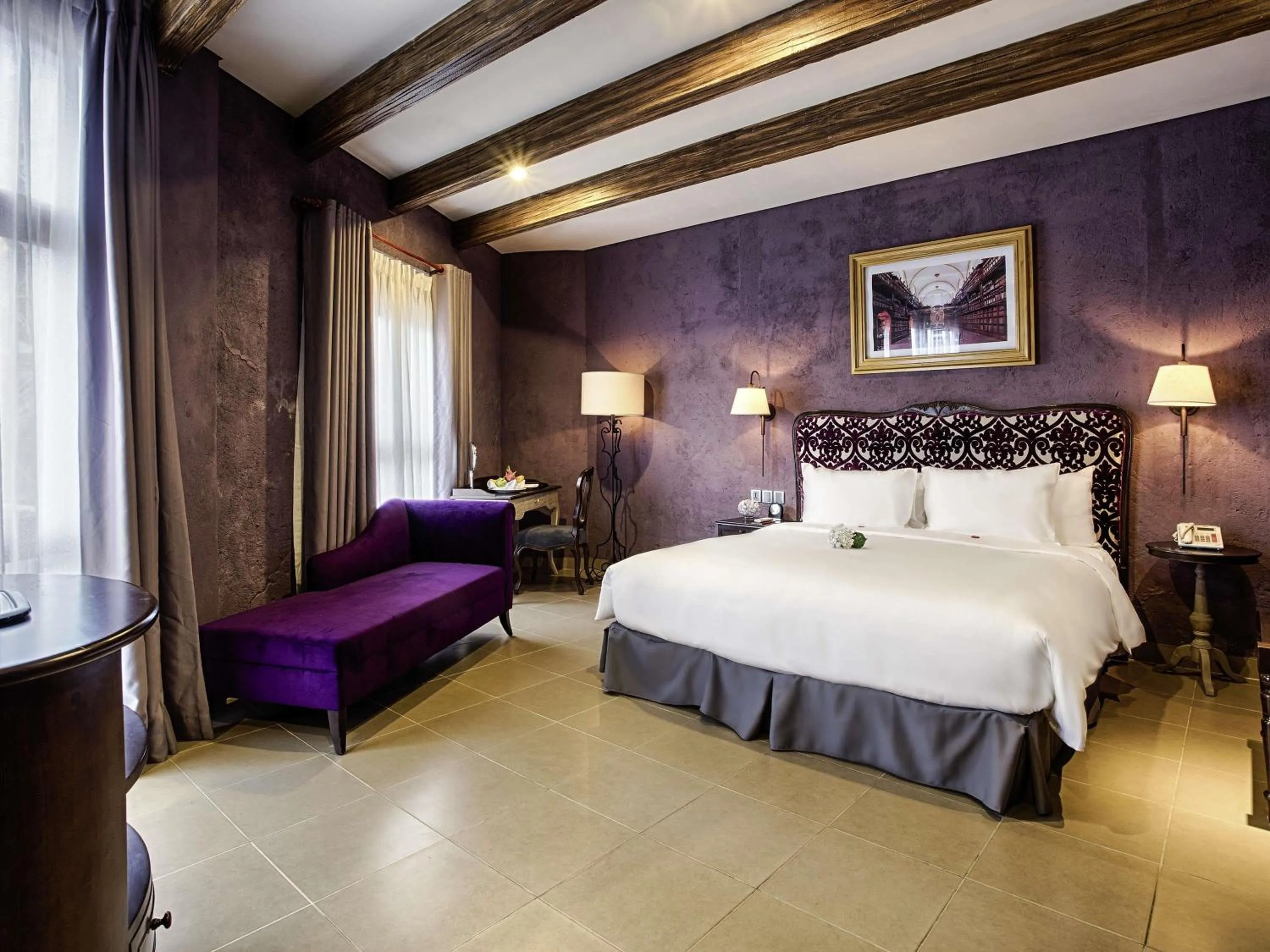 Bedroom, Bed in Mercure Danang French Village Bana Hills