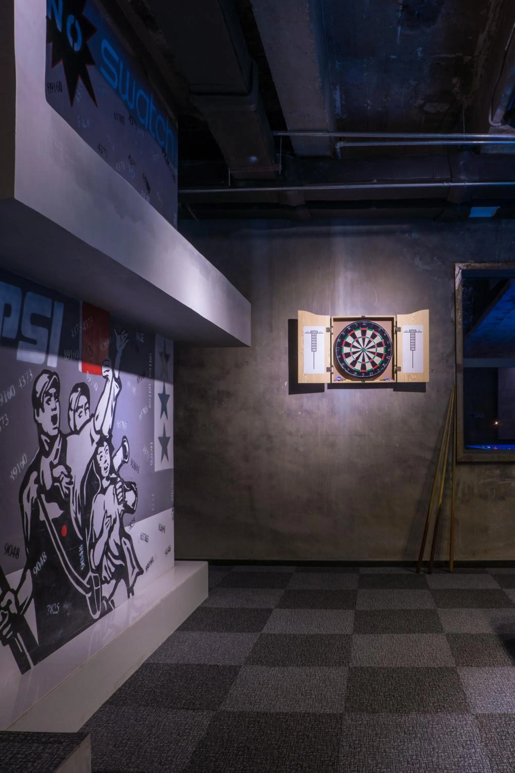 Game Room in Time Tunnel Designer Hotel Xi'an