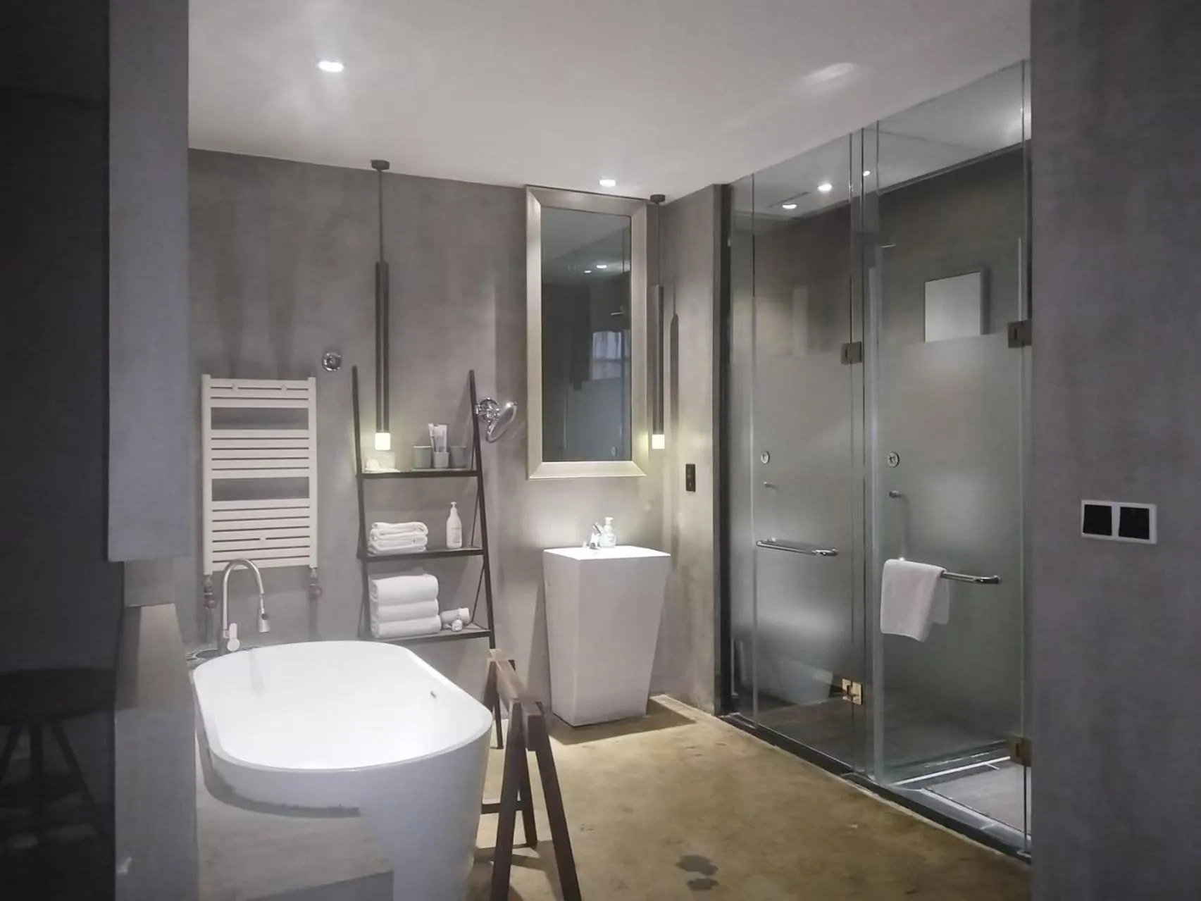 Bathroom in Time Tunnel Designer Hotel Xi'an