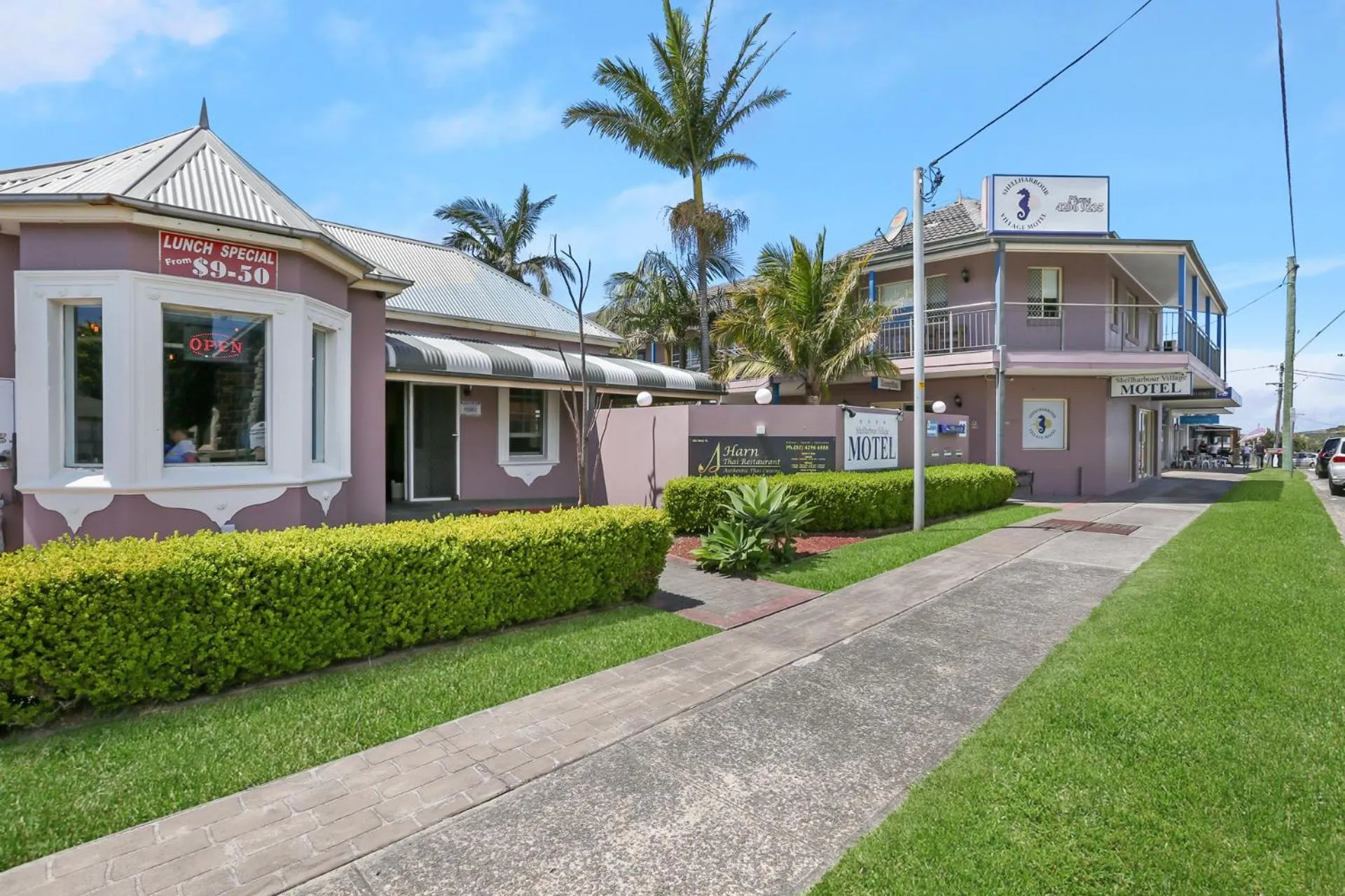 Property building in Shellharbour Village Motel