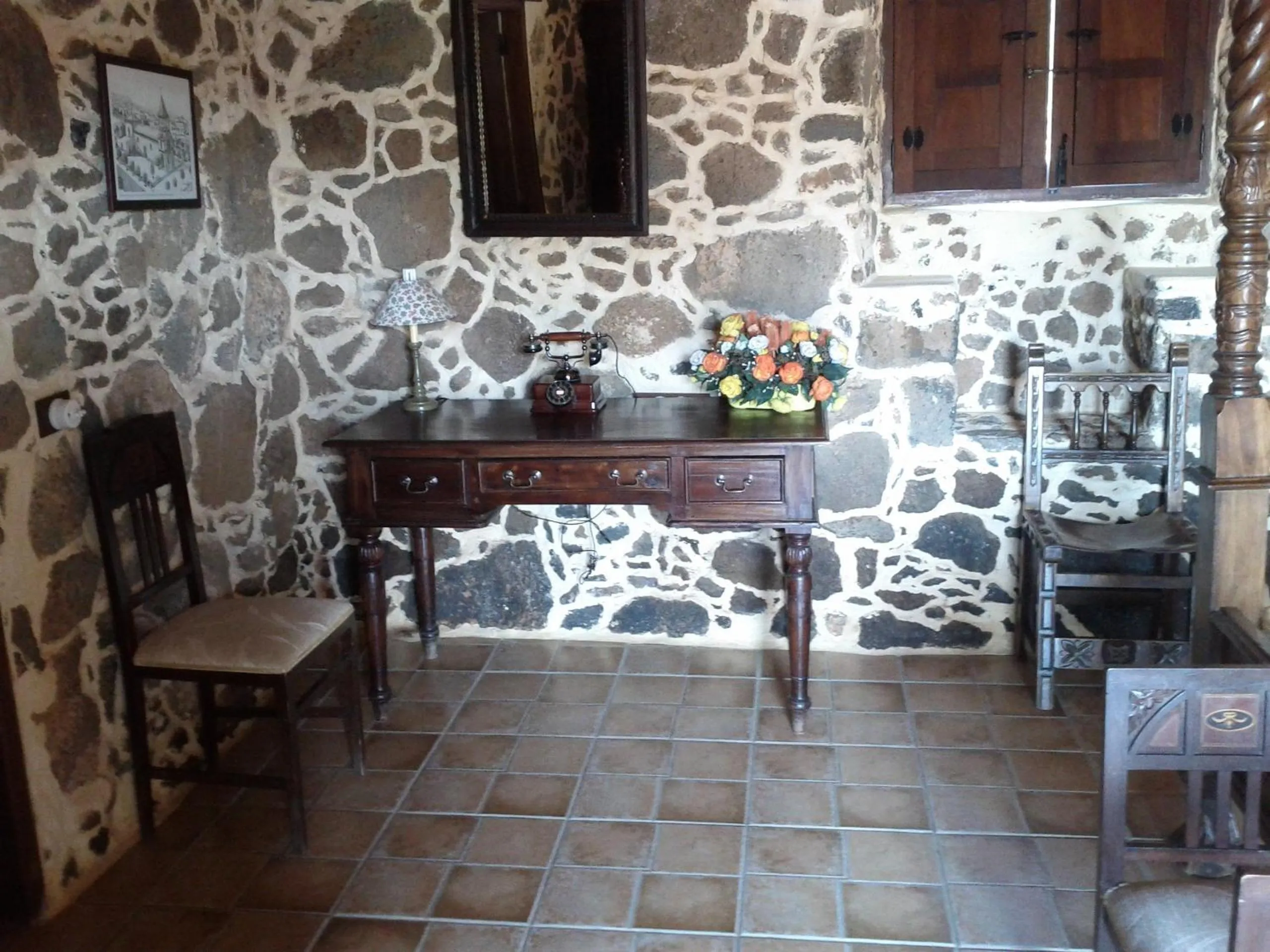 Decorative detail in Hotel Rural Restaurante Mahoh