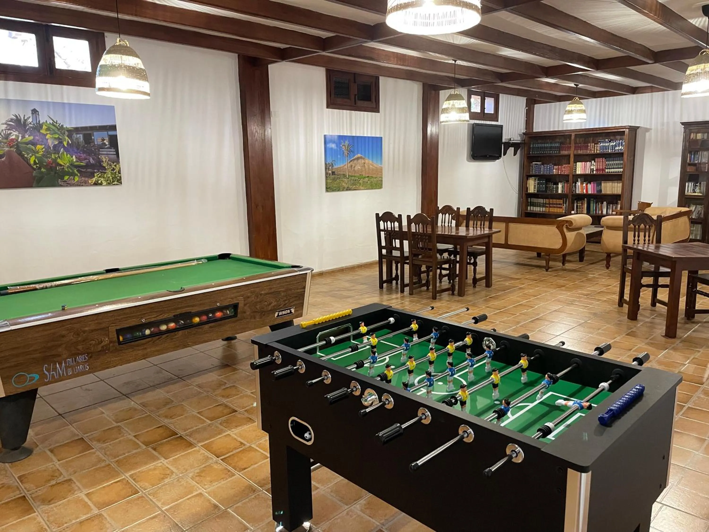 Billiard in Hotel Rural Restaurante Mahoh
