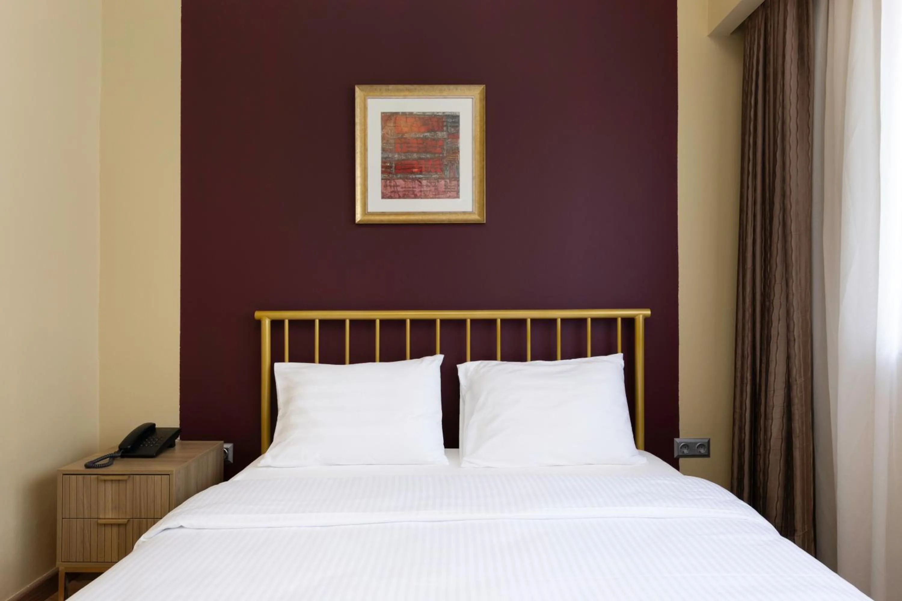 Bed in Acord Hotel & Balcony