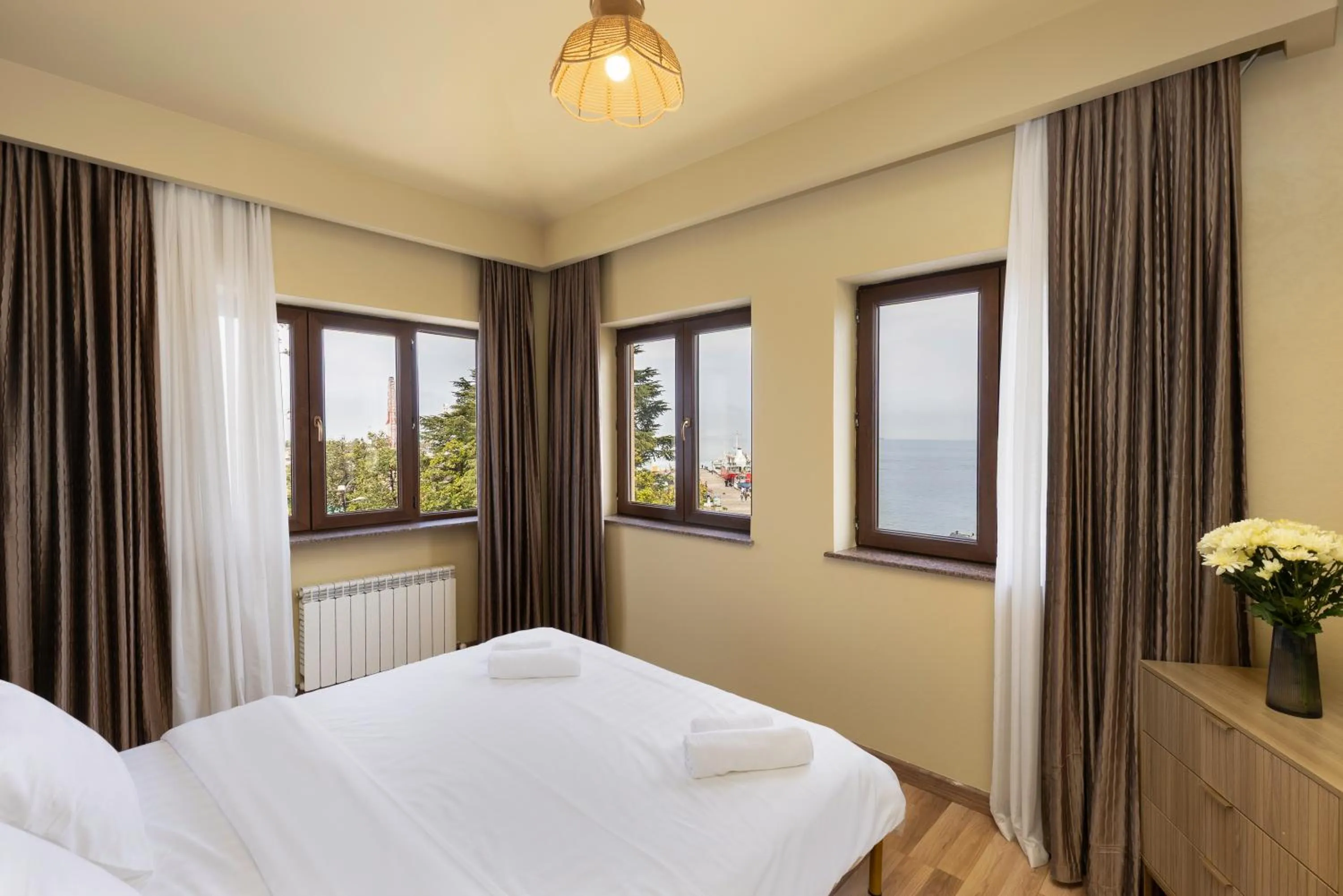 Bed in Acord Hotel & Balcony