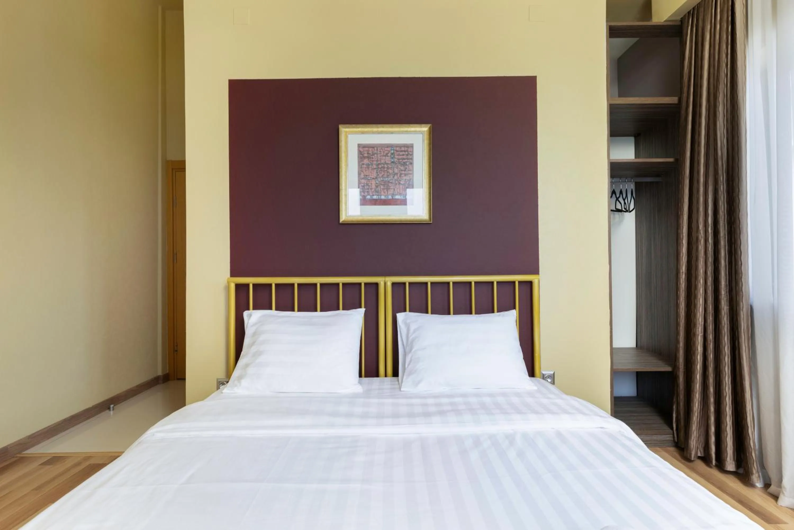 Bed in Acord Hotel & Balcony