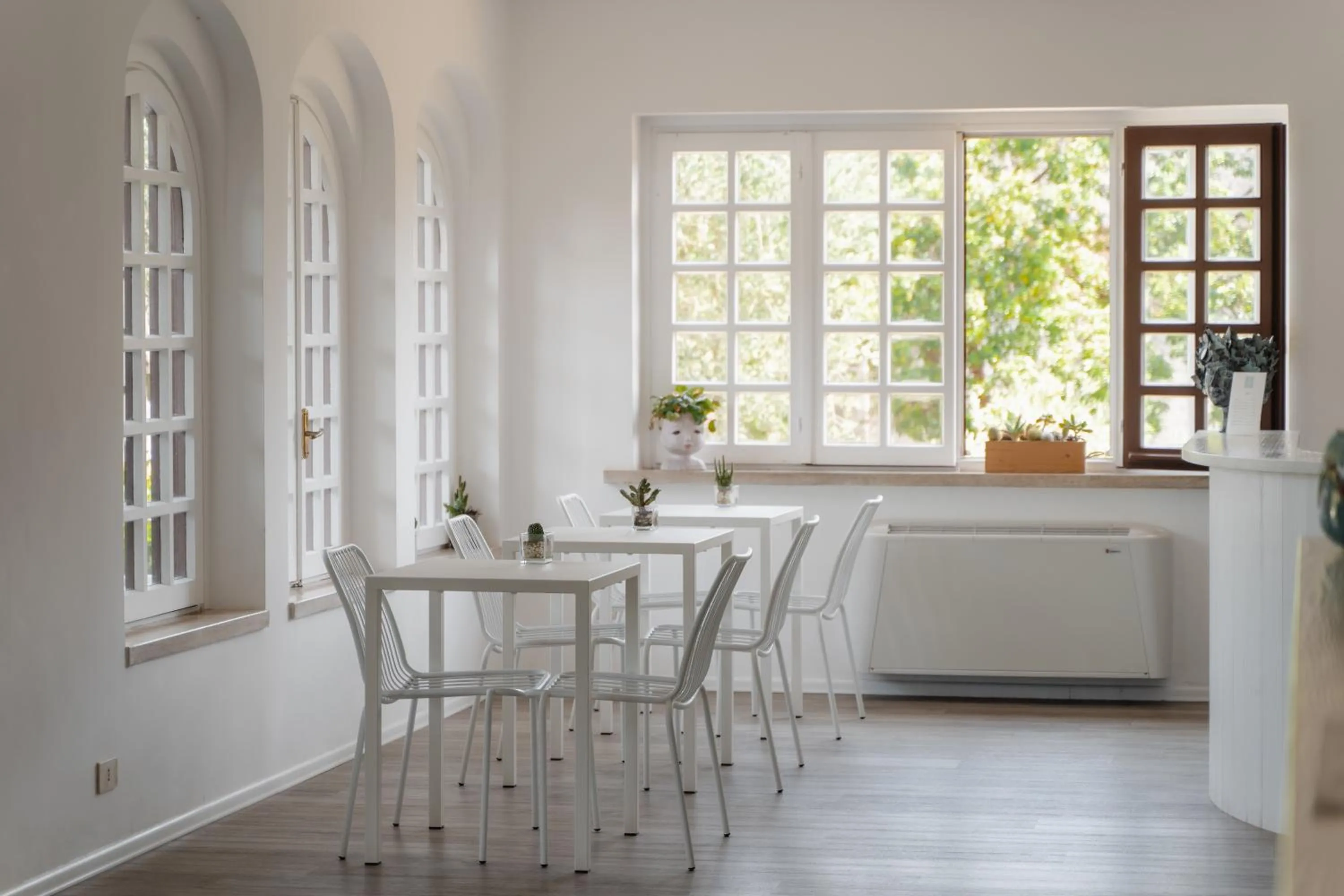 Decorative detail in Mami Sabaudia Hotel