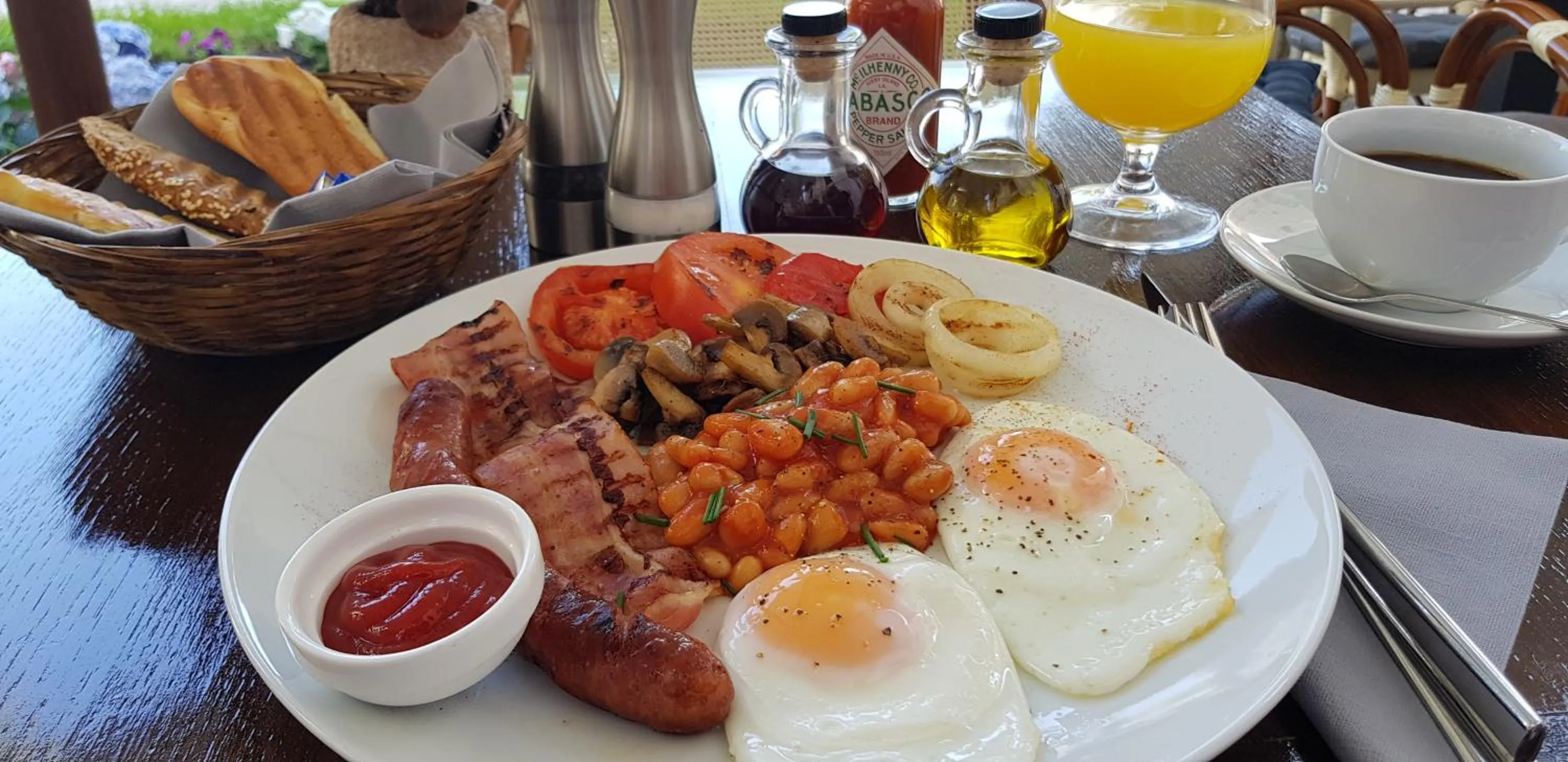 English/Irish breakfast in San Teodoro
