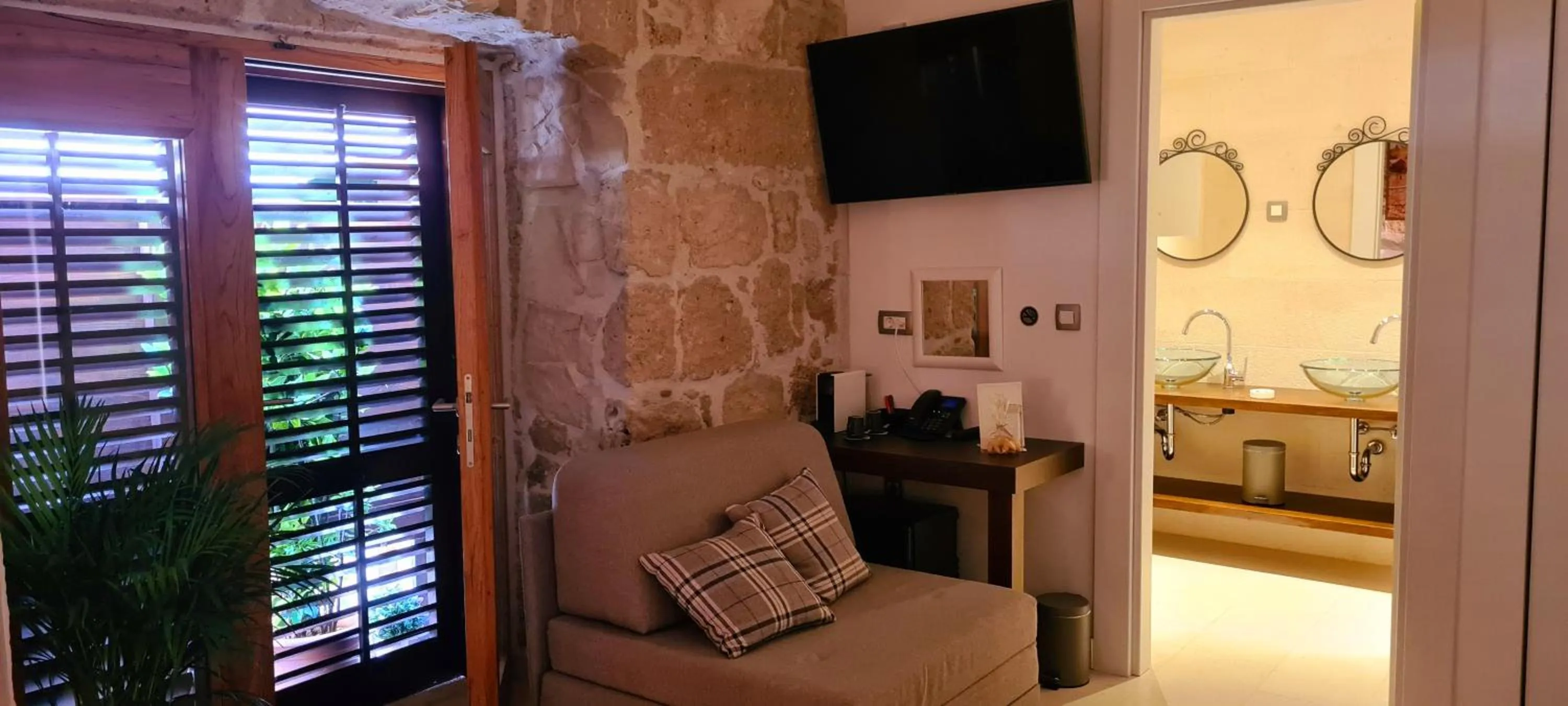 Seating area in San Teodoro