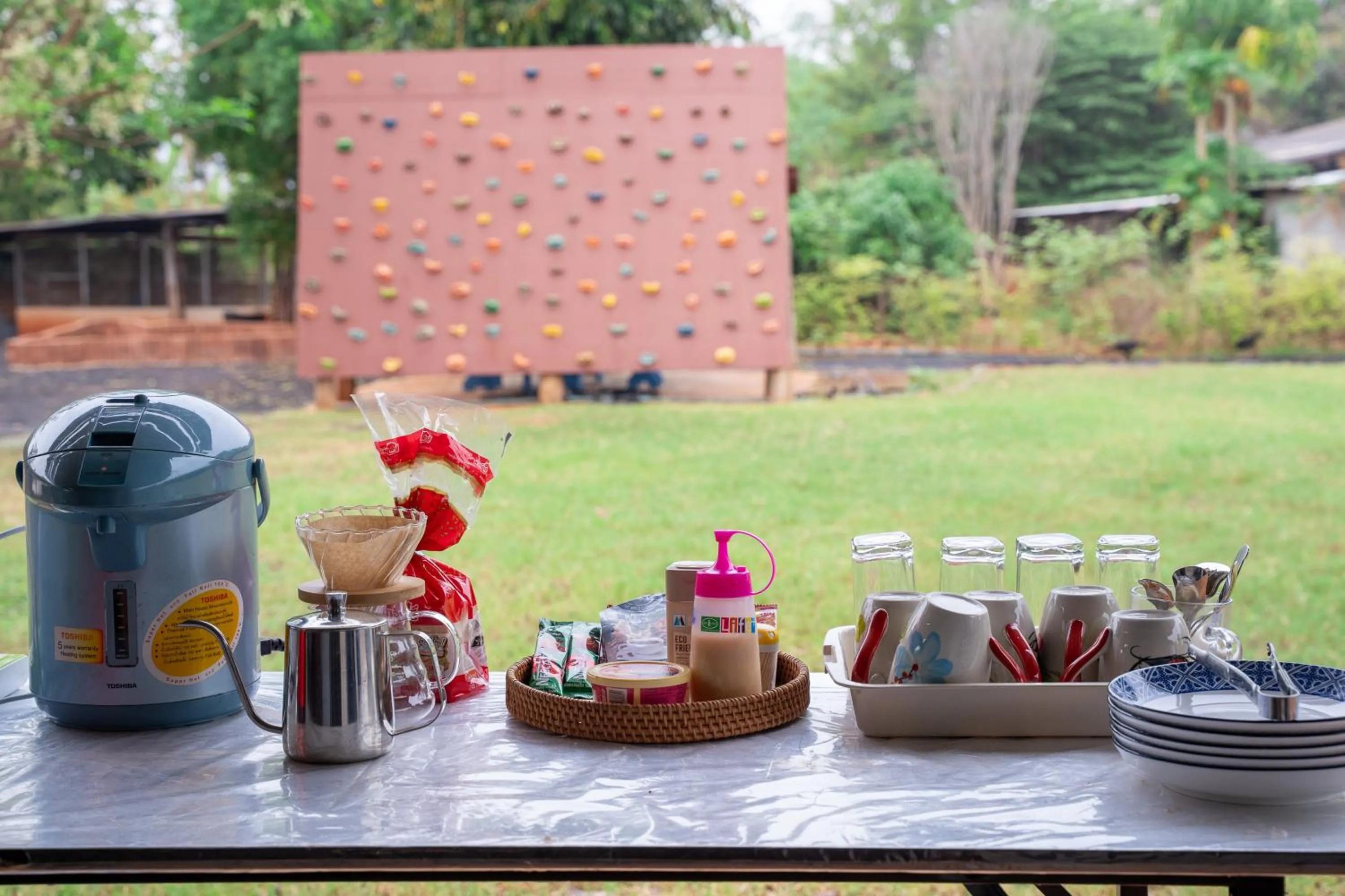 Coffee/tea facilities in Narucha Farmstay