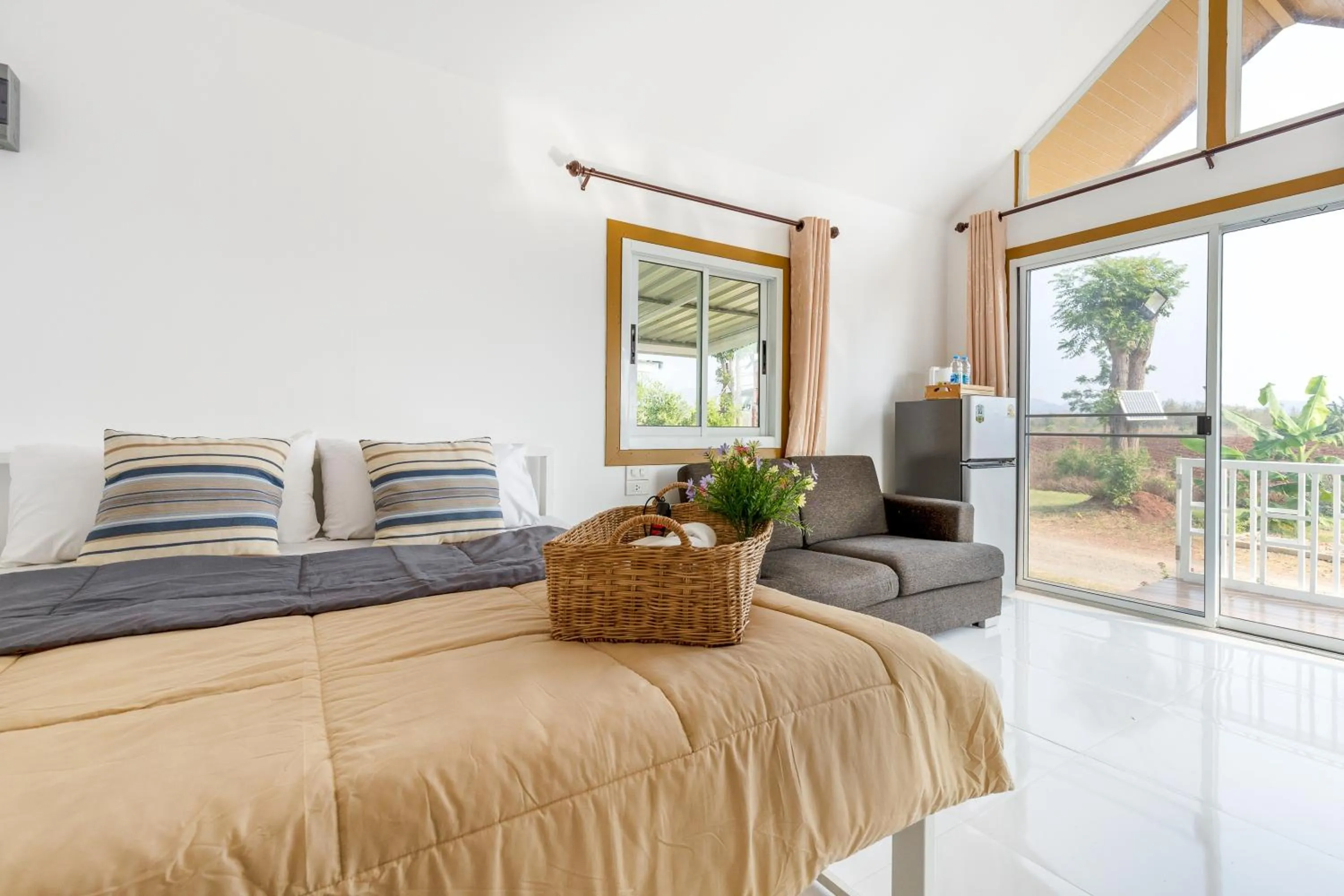 Bed in Narucha Farmstay