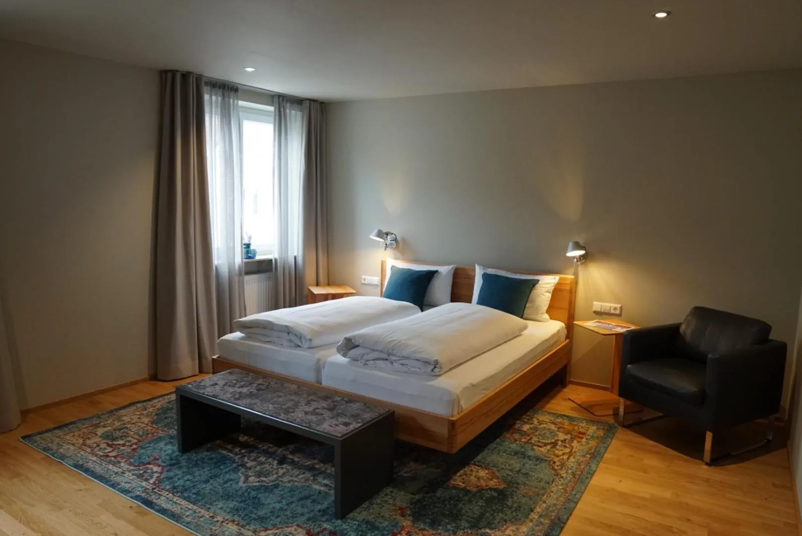 Photo of the whole room, Bed in Gasthof Adler