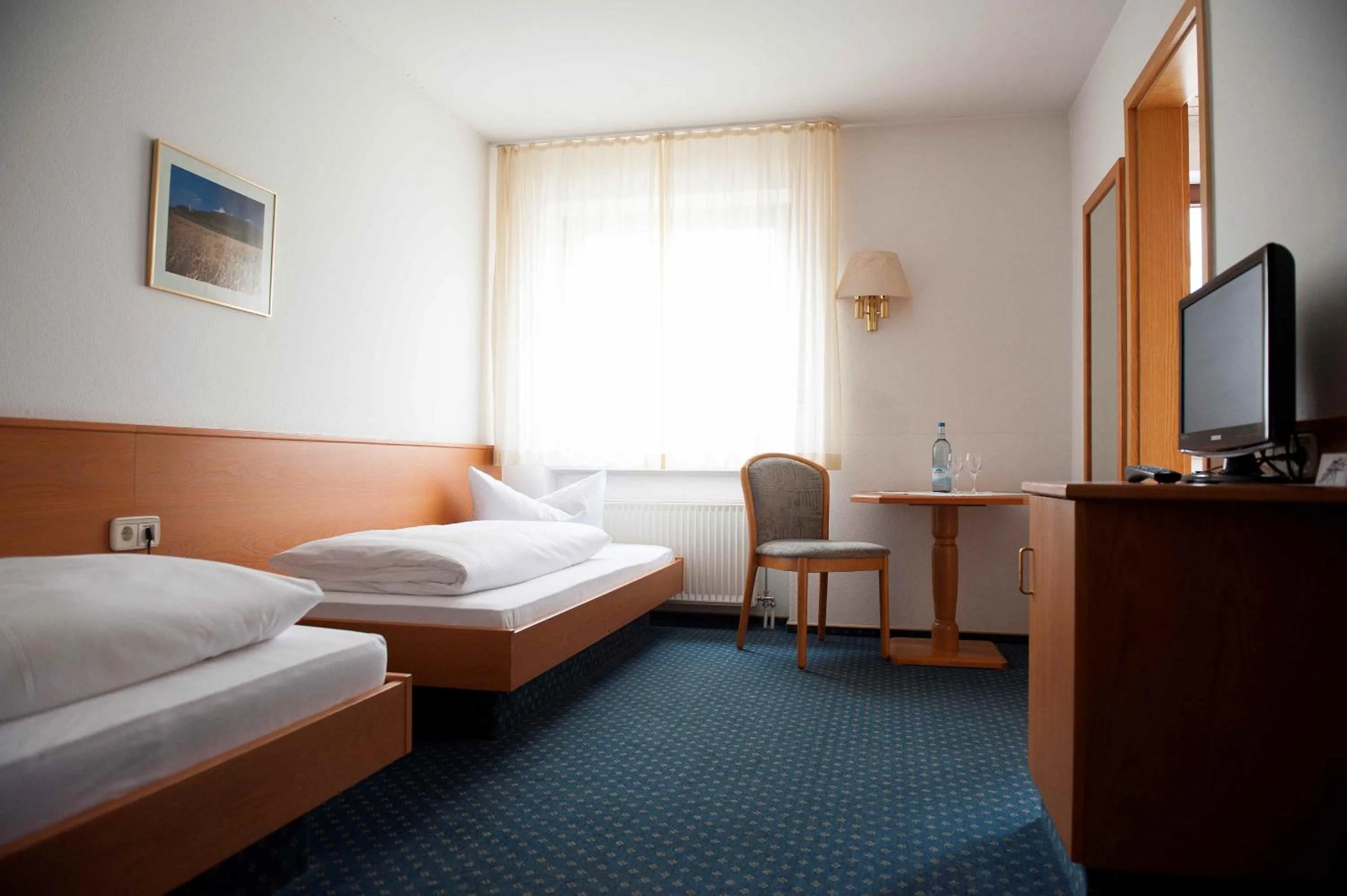 Photo of the whole room, Bed in Gasthof Adler