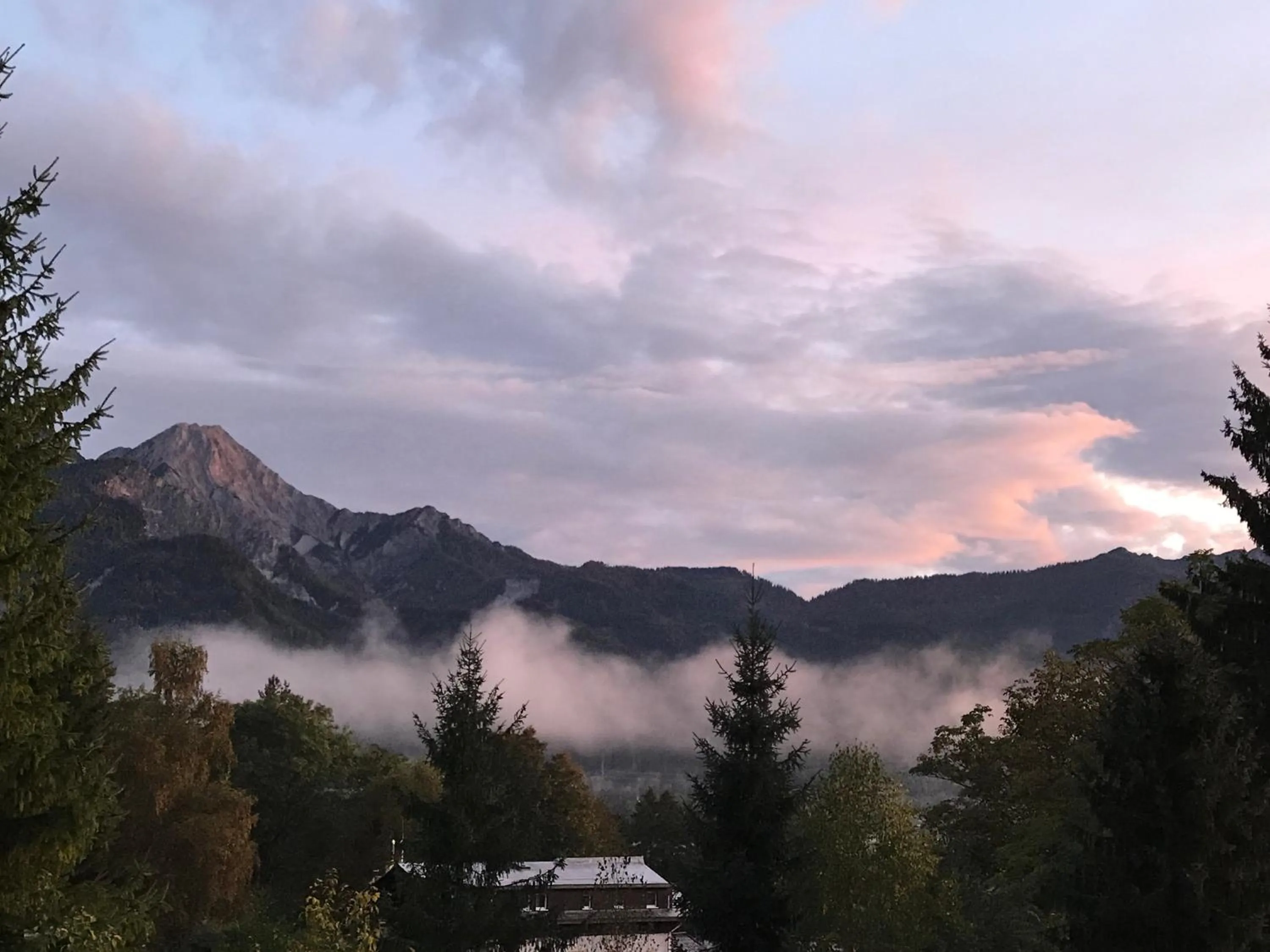 Natural landscape in La Irmania Pension