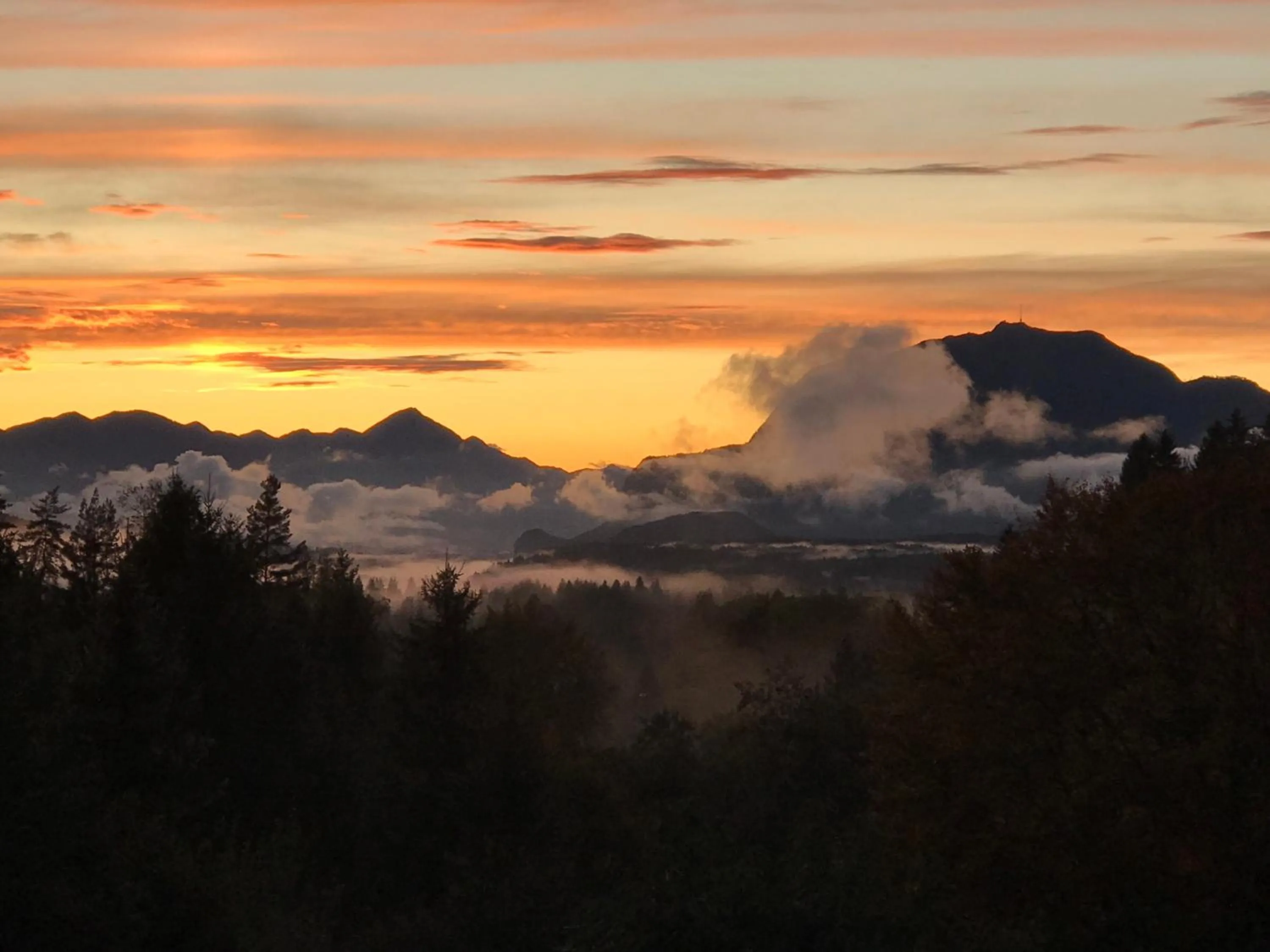 Natural landscape in La Irmania Pension