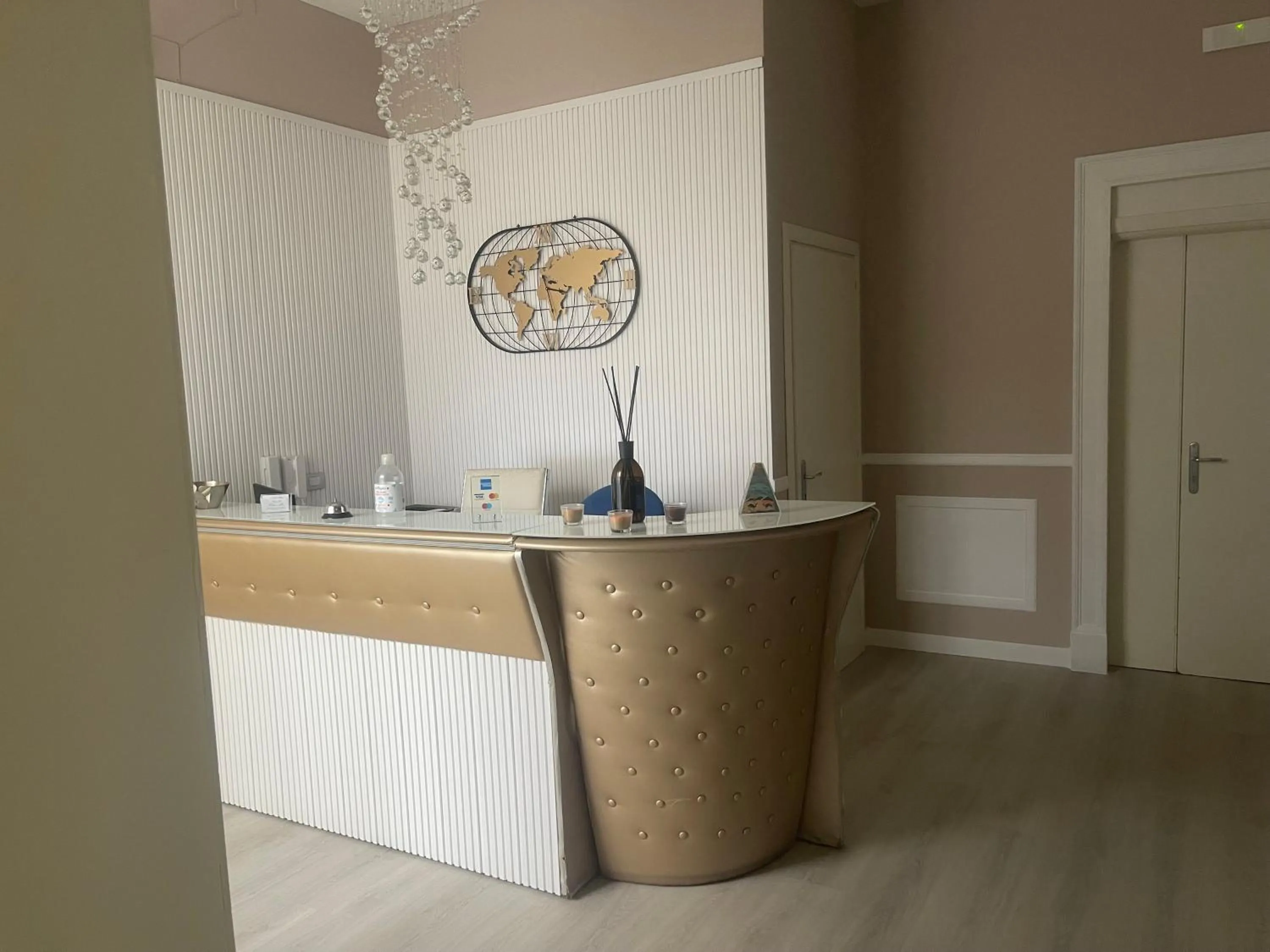 Lobby or reception in B&B Chez Moi