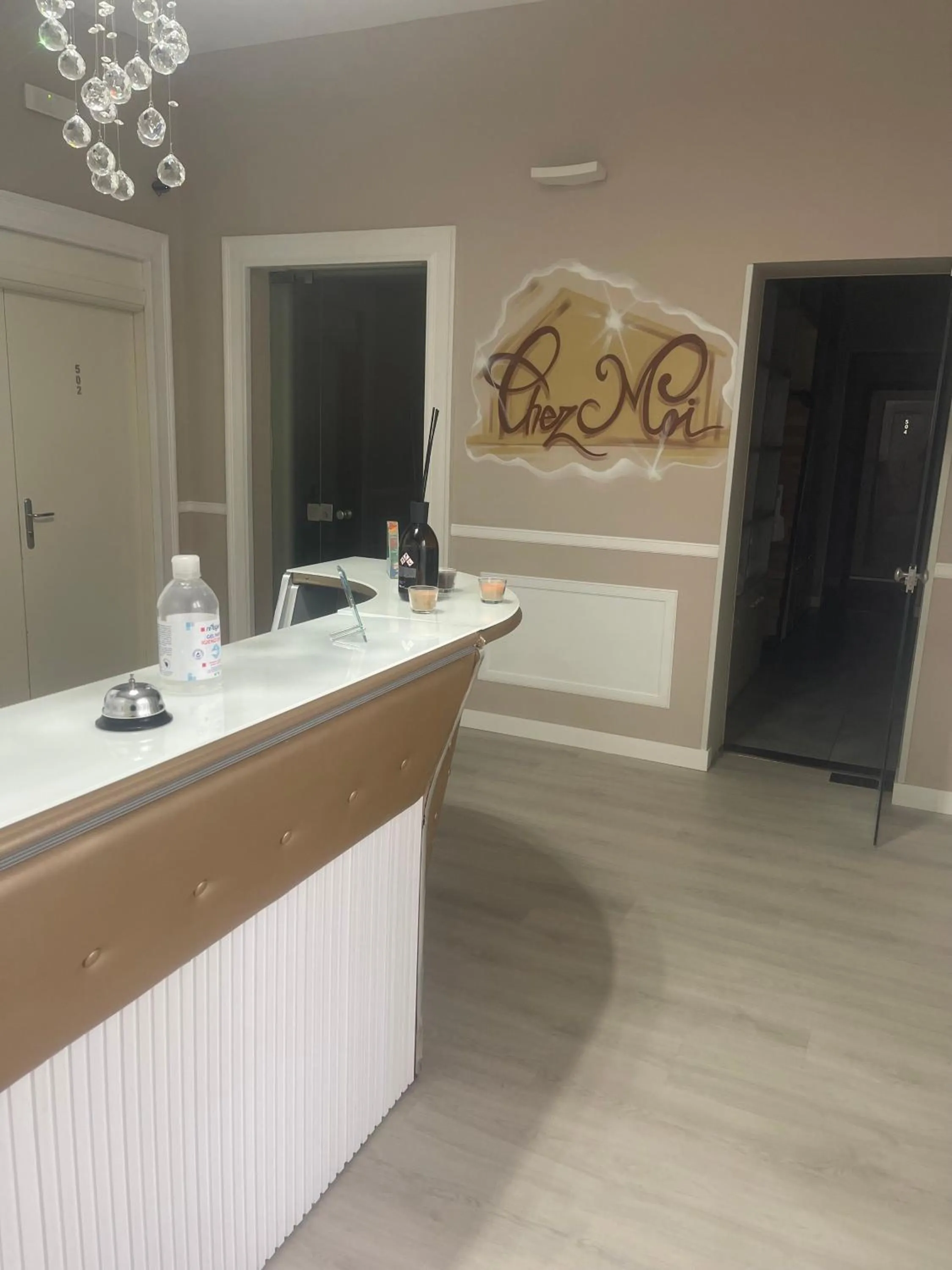 Lobby or reception in B&B Chez Moi