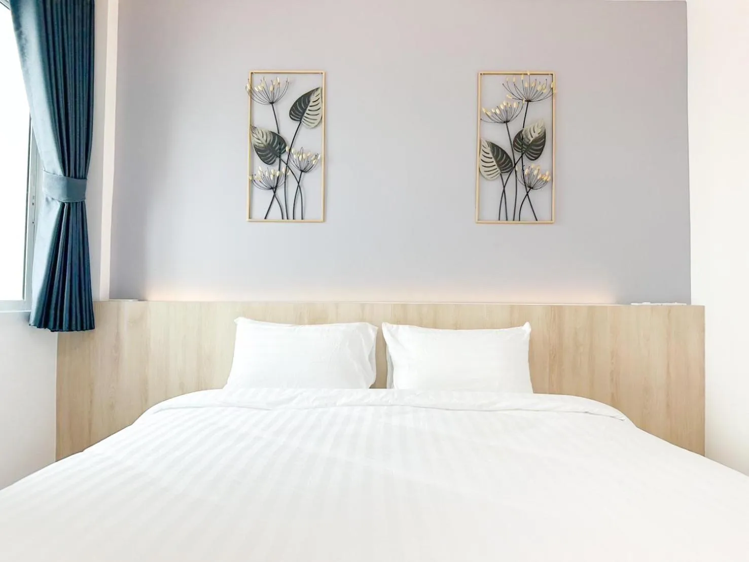 Bed in H-Banaat Hotel