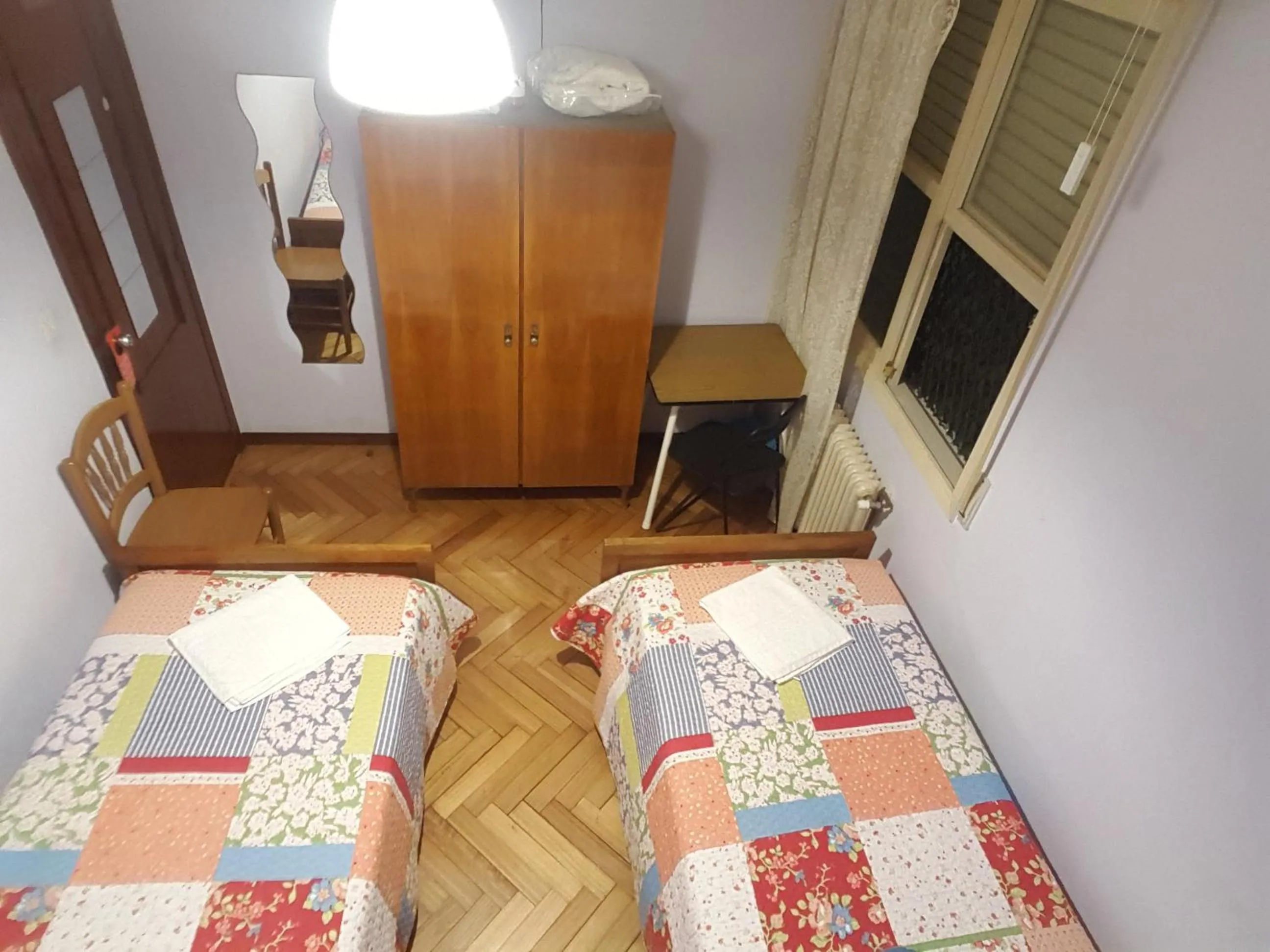 Decorative detail, Bed in Hostal Costa Azul