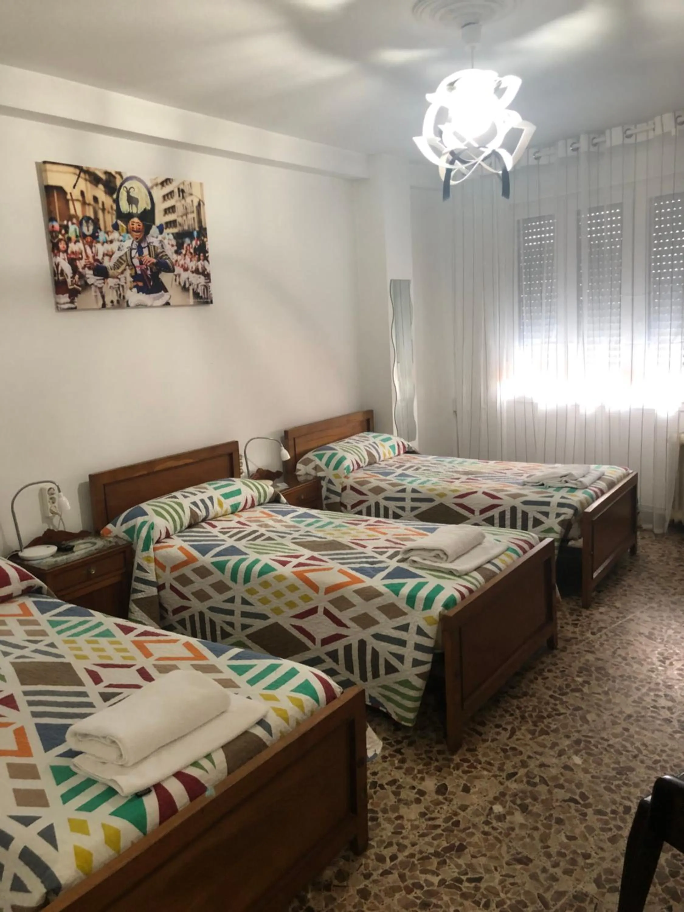 Bed in Hostal Costa Azul