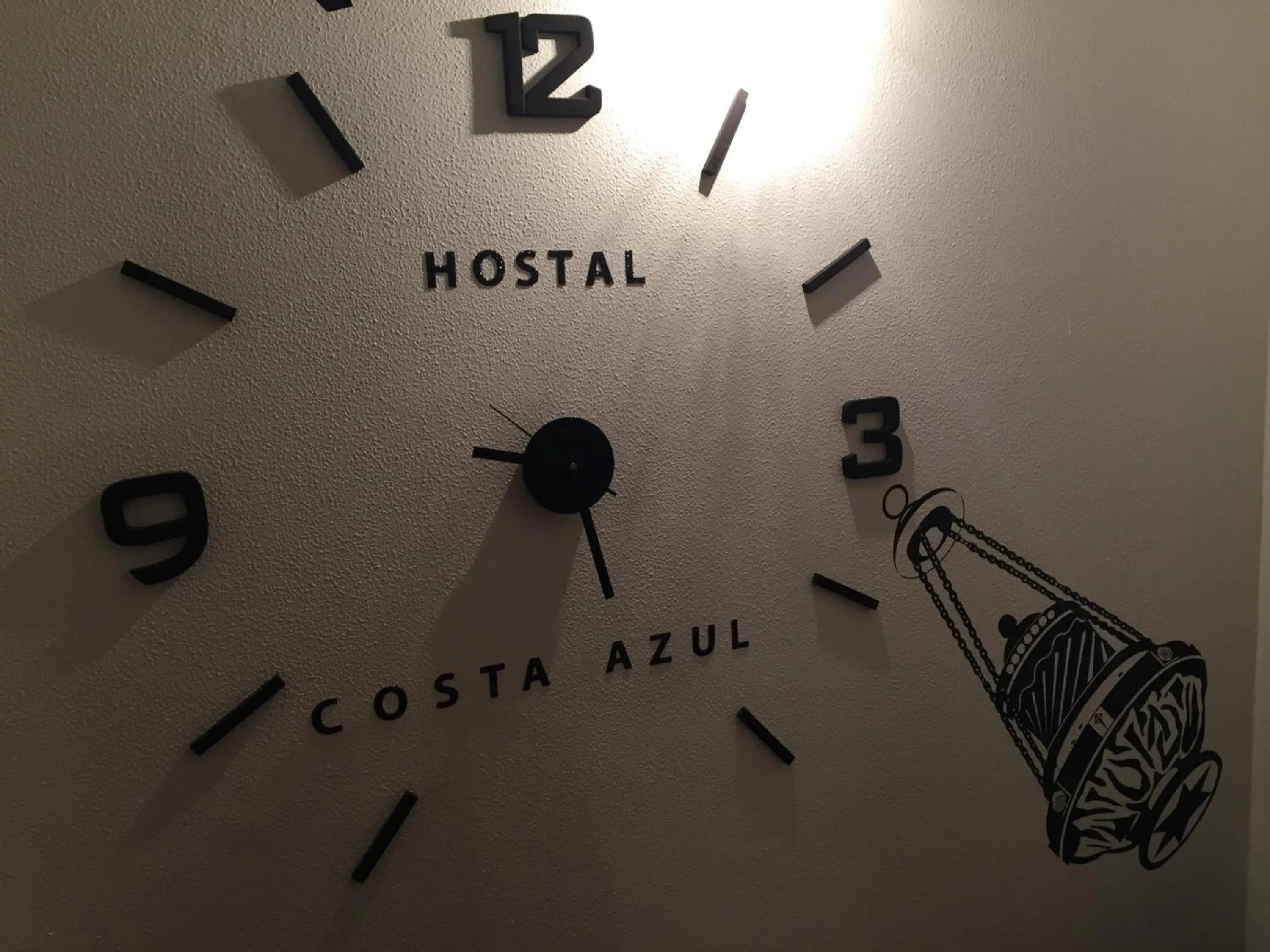Decorative detail in Hostal Costa Azul