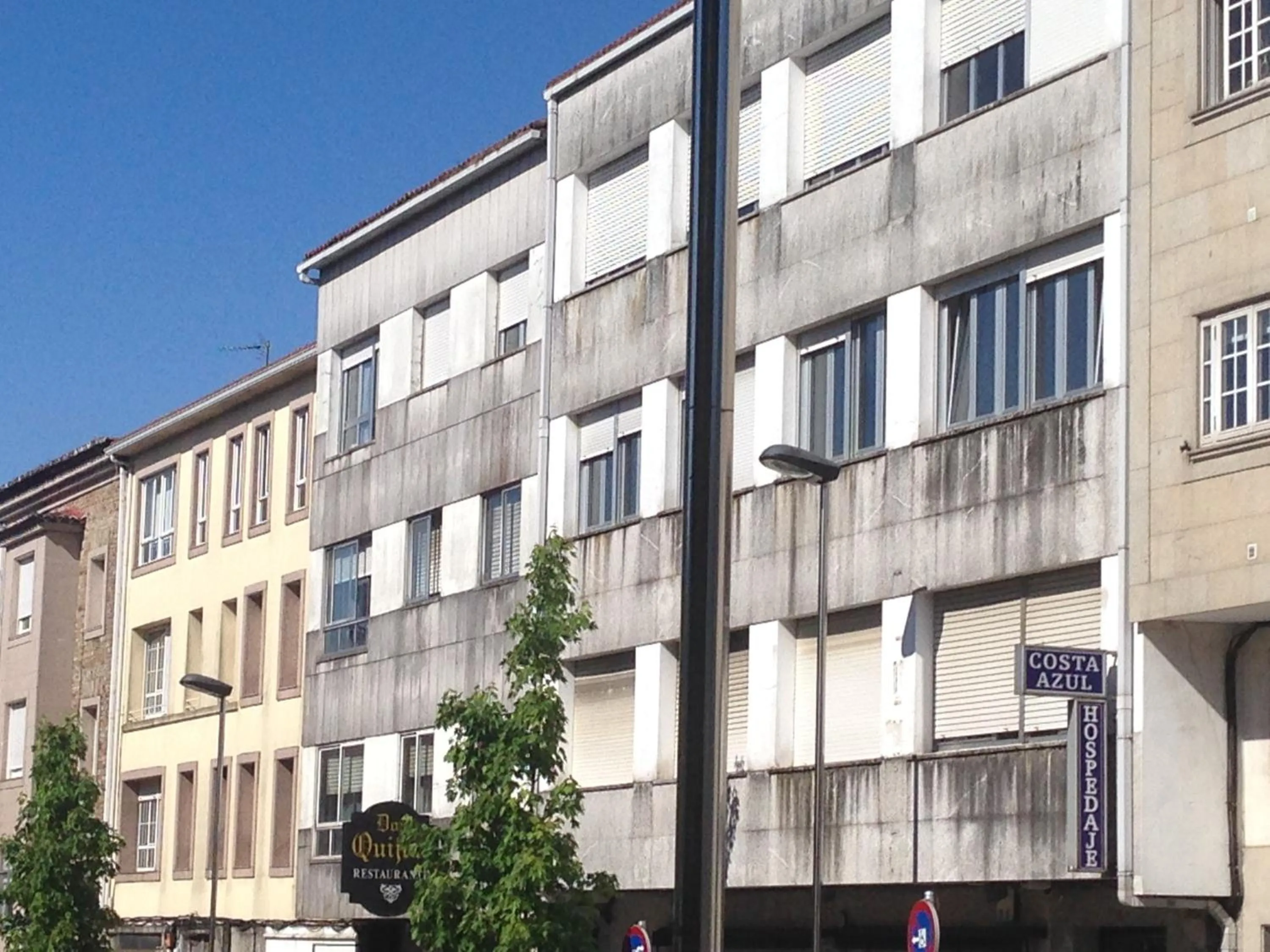 Property building in Hostal Costa Azul