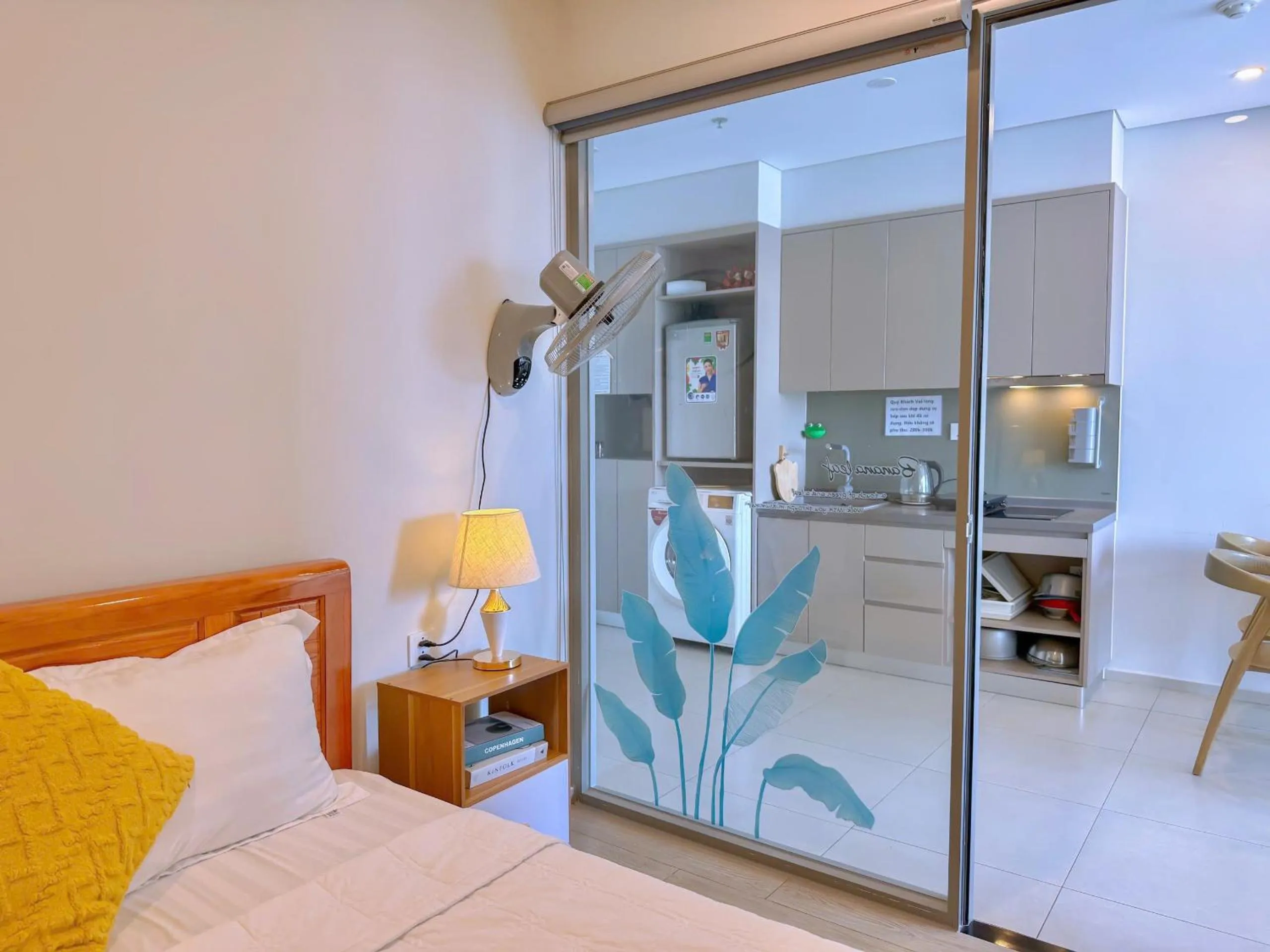 Bedroom, Bed in The Song Vung Tau Apartment