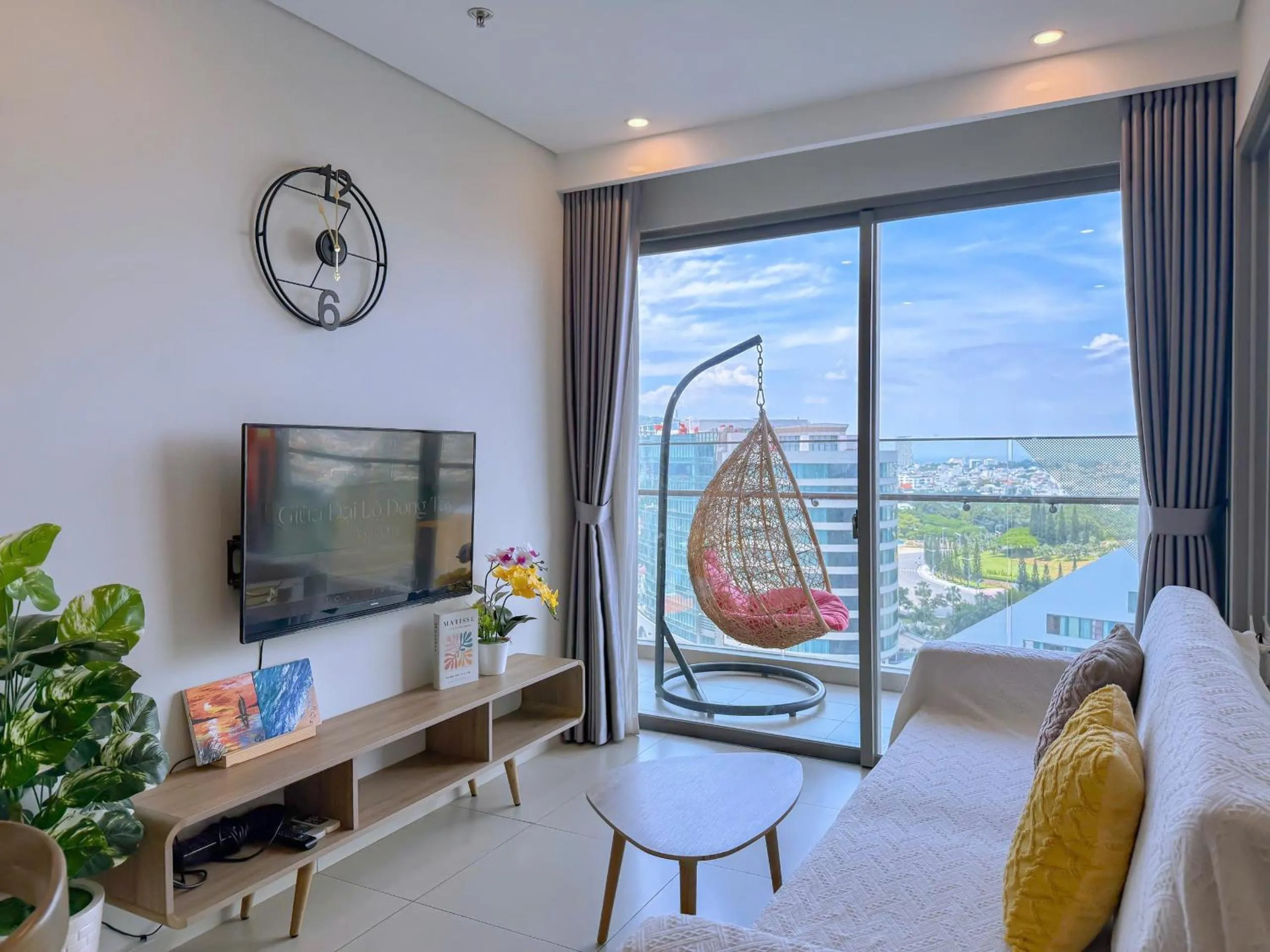 Living room in The Song Vung Tau Apartment