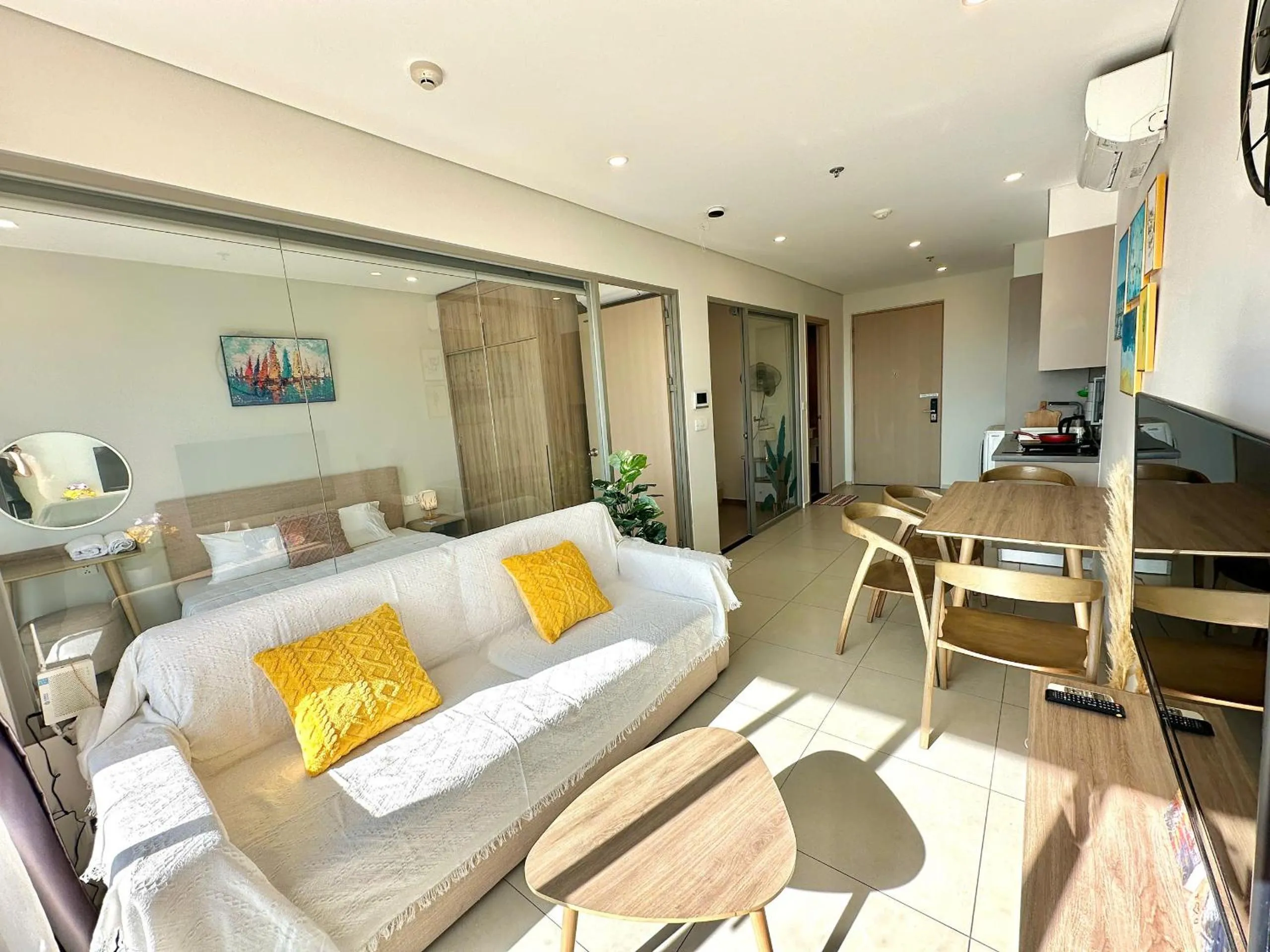 Living room in The Song Vung Tau Apartment