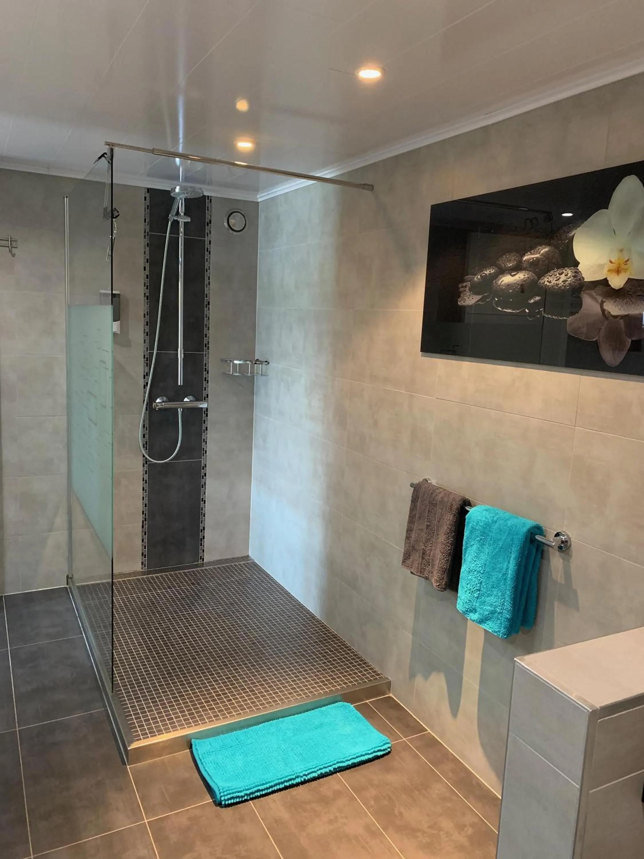 Shower in Country house Au Ballet des Hirondelles