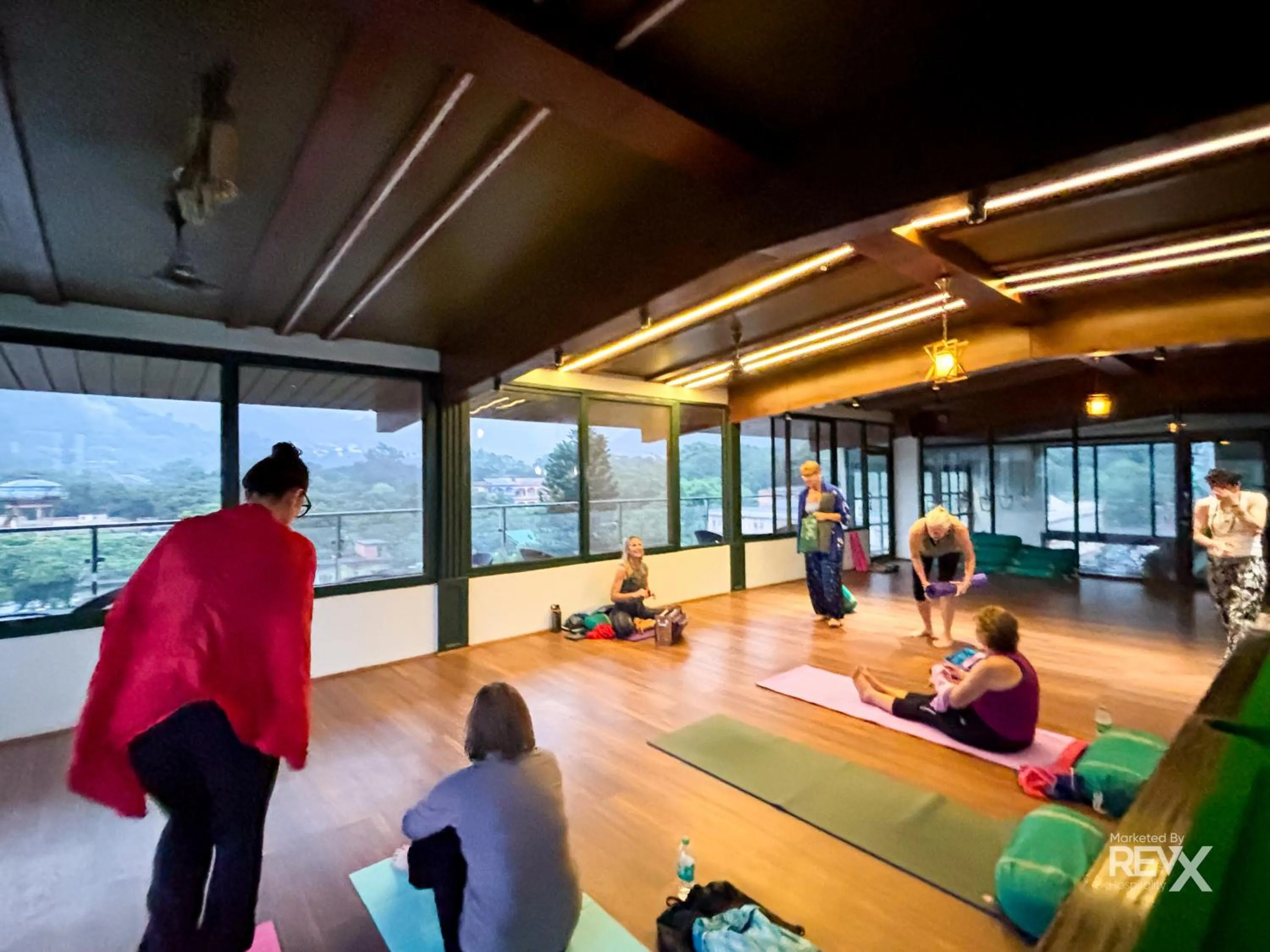 People in Hotel Green View - Behind Pramarth Niketan