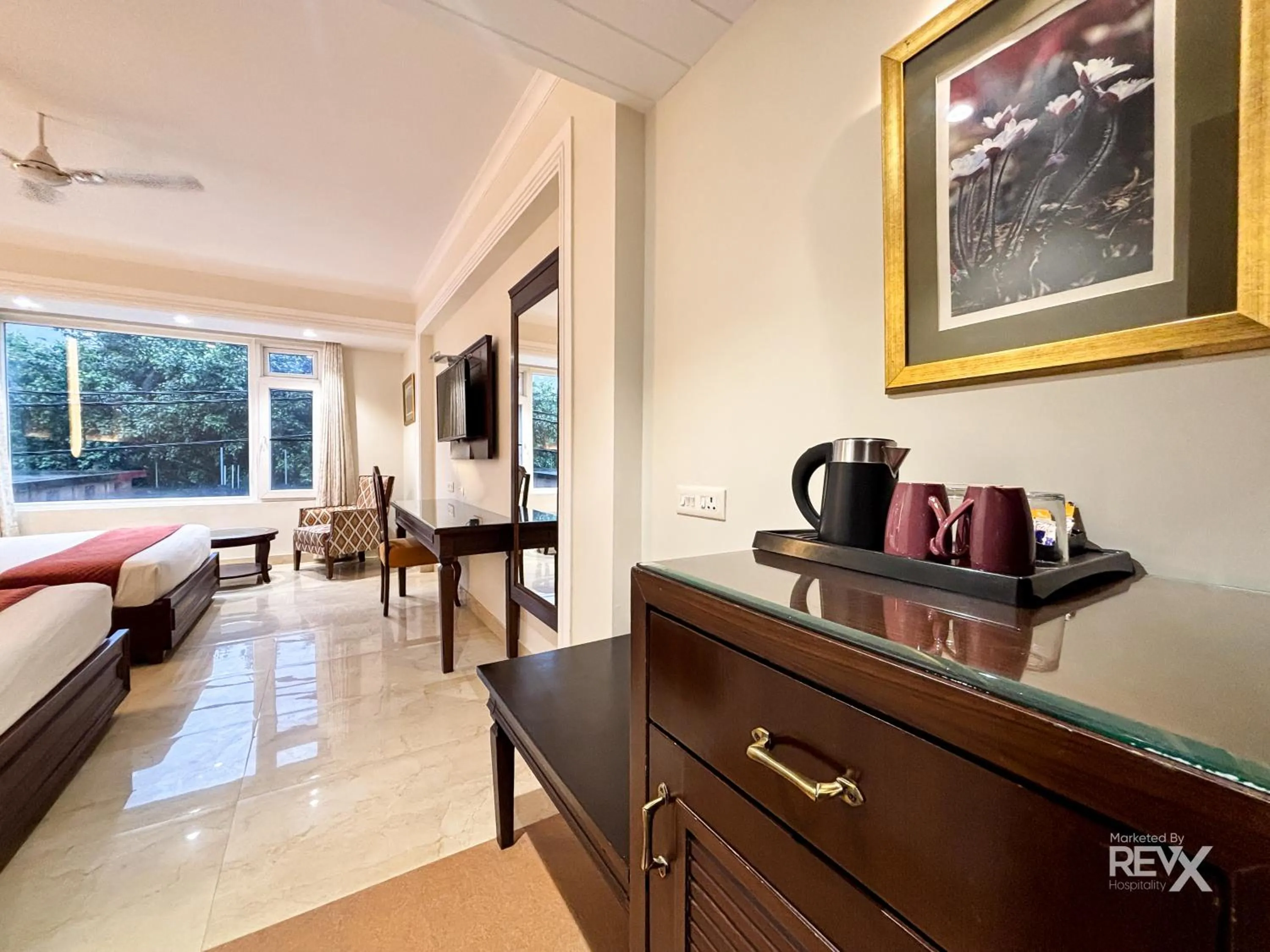 Bed in Hotel Green View - Behind Pramarth Niketan