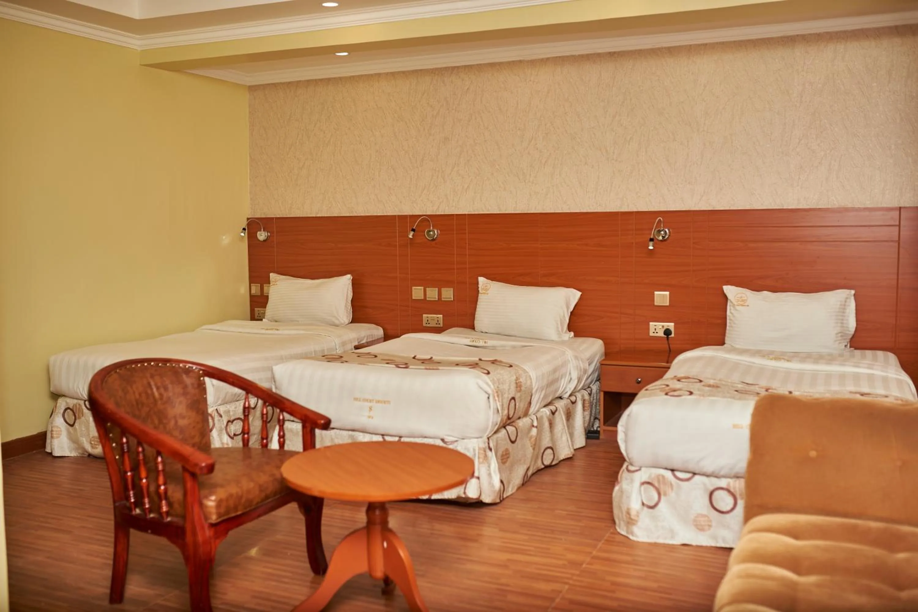 Bed in Hillcourt Resort and Spa