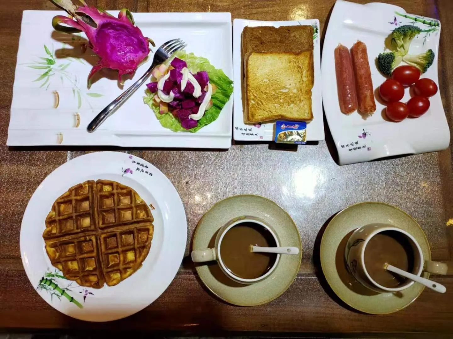 Breakfast in Pingyao HongJingYuanGuesthouse