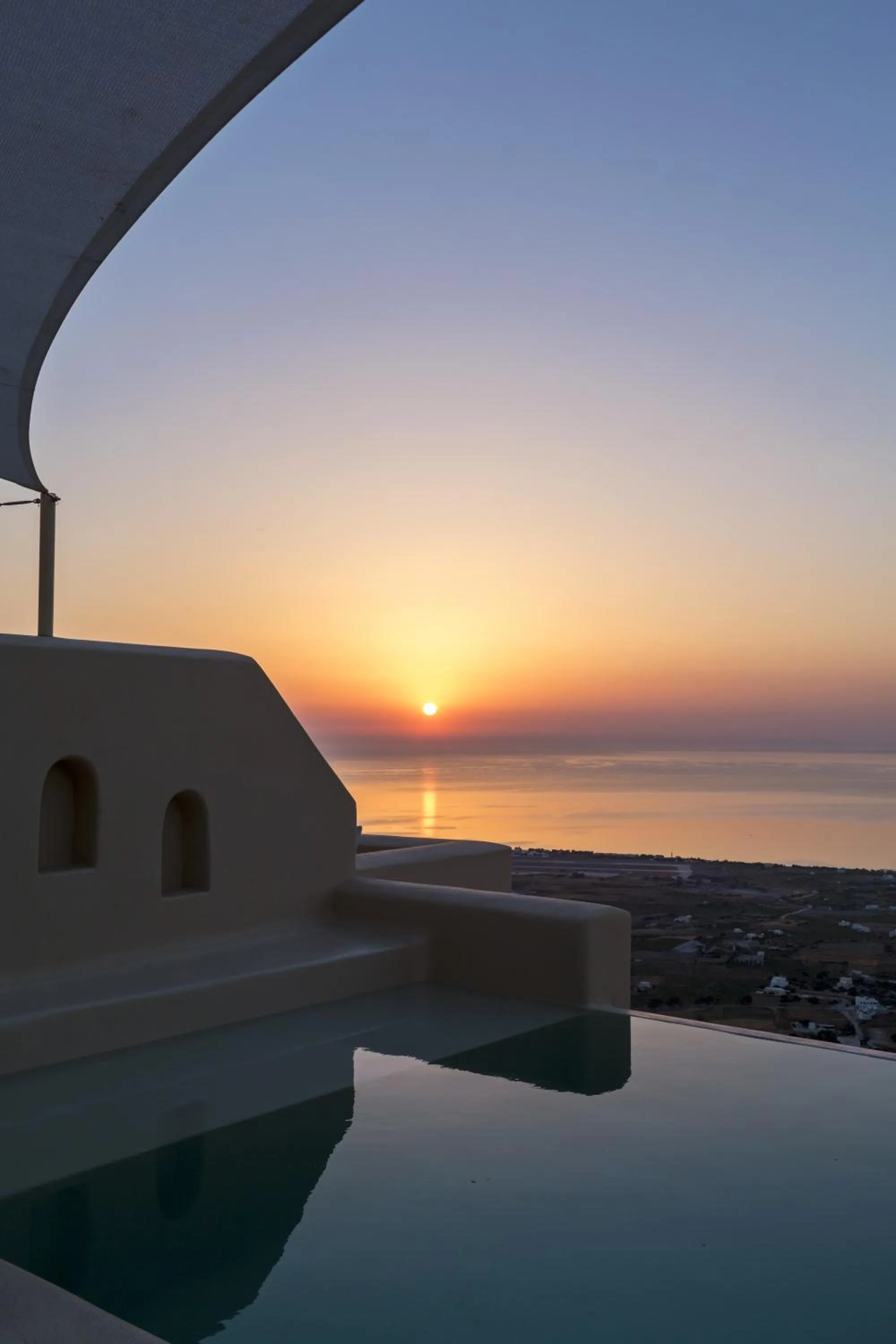 Swimming pool in Skyfall Suites - Adults Only