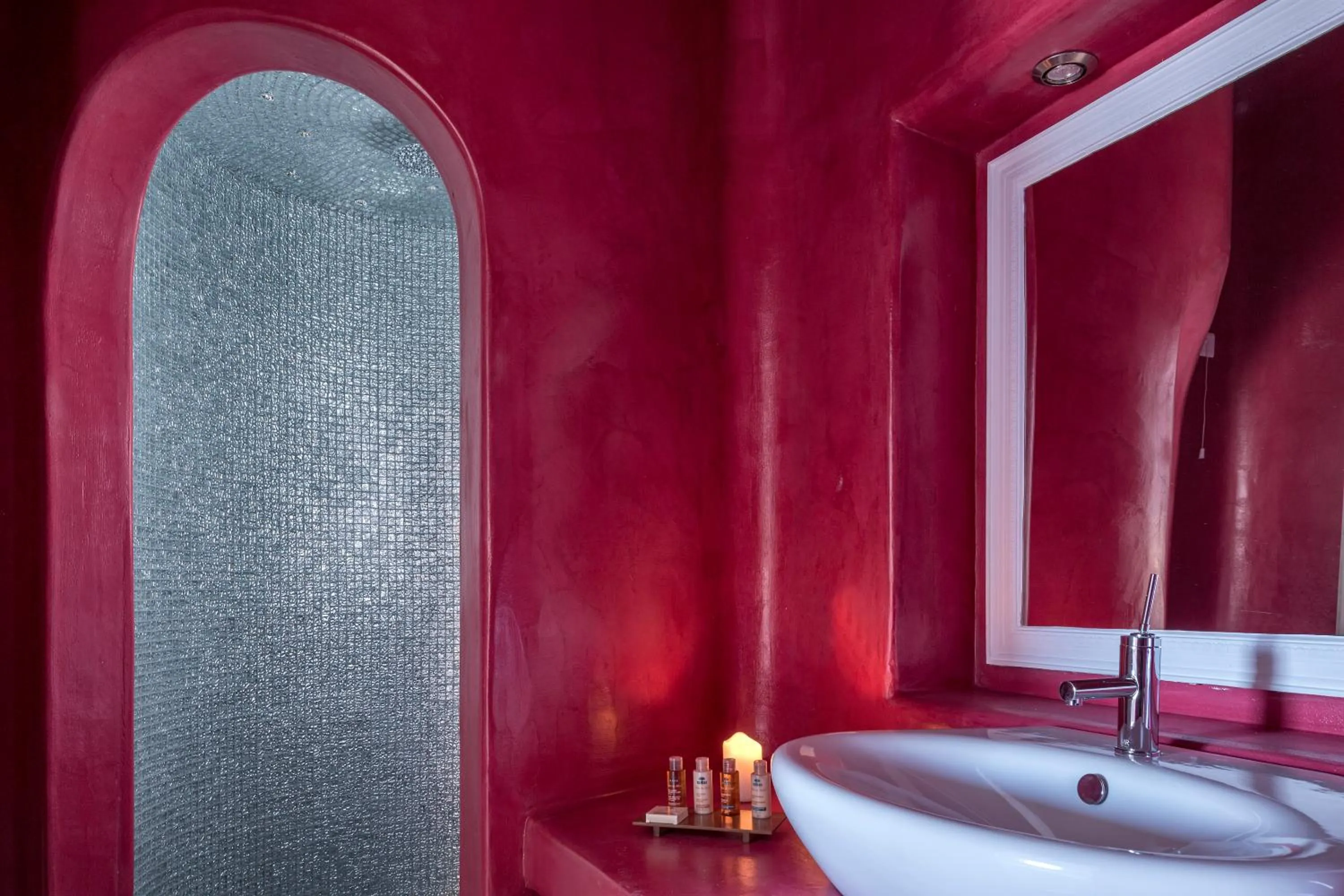 Bathroom in Skyfall Suites - Adults Only