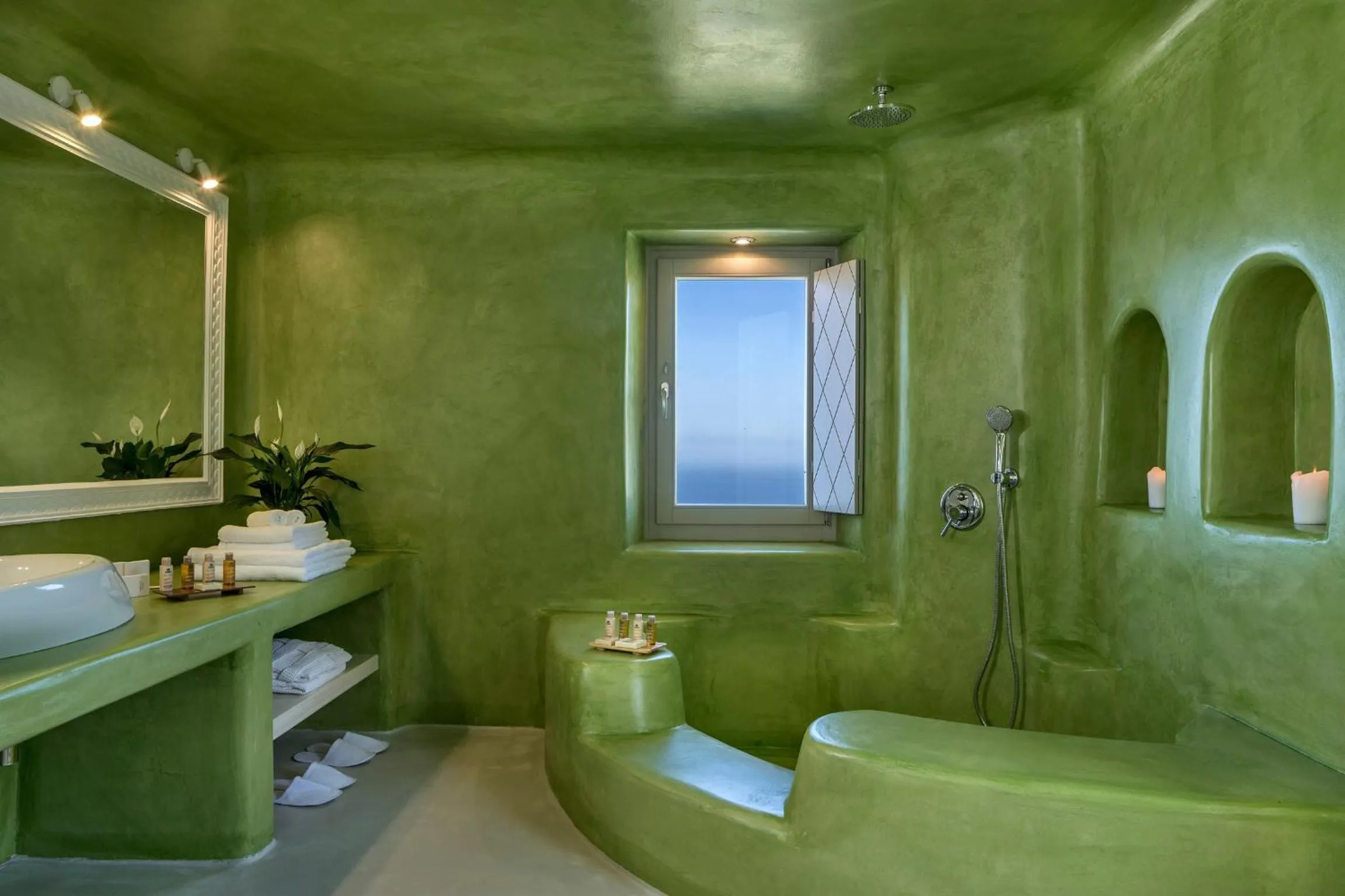 Bathroom in Skyfall Suites - Adults Only