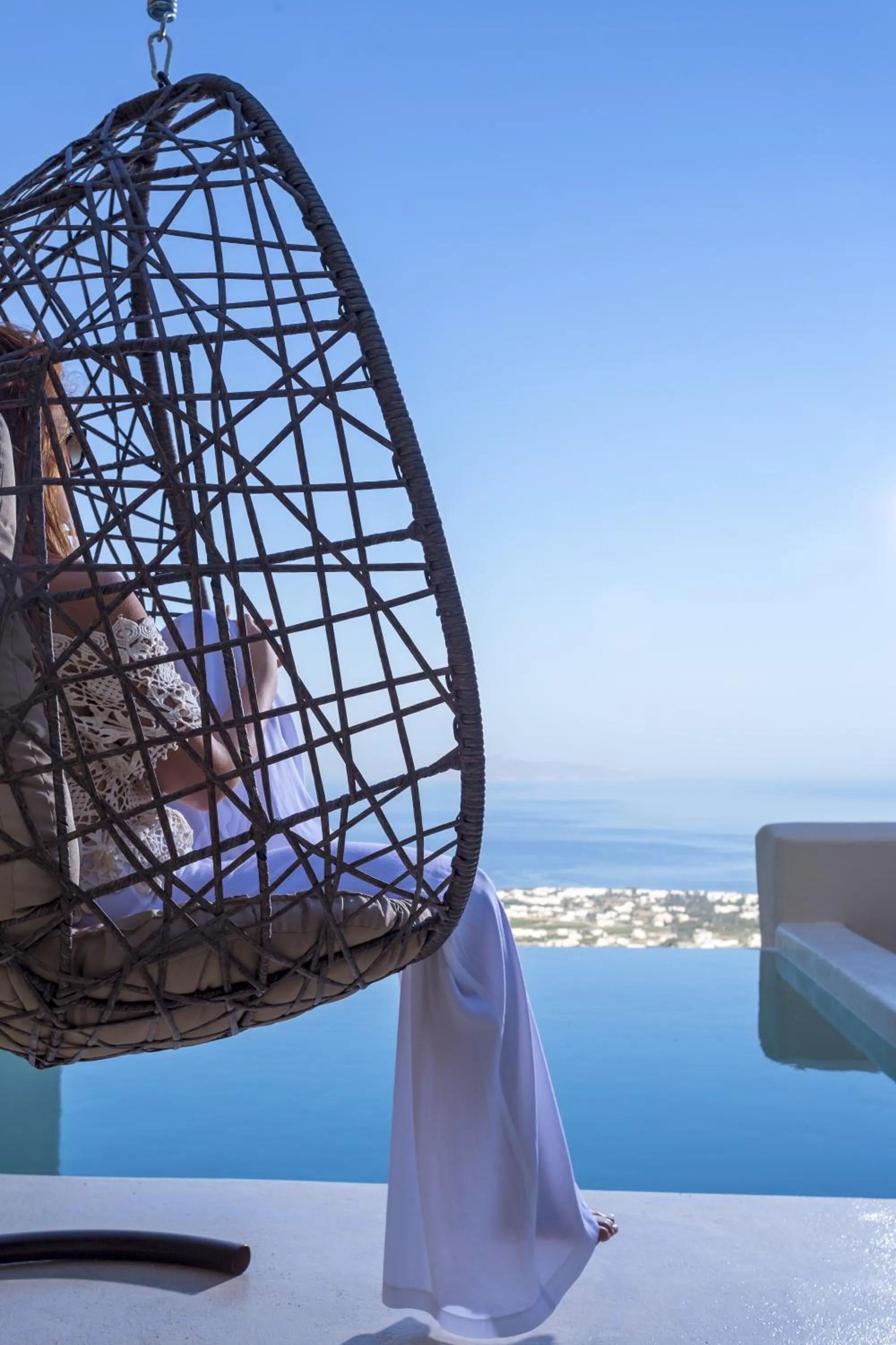 Swimming pool in Skyfall Suites - Adults Only